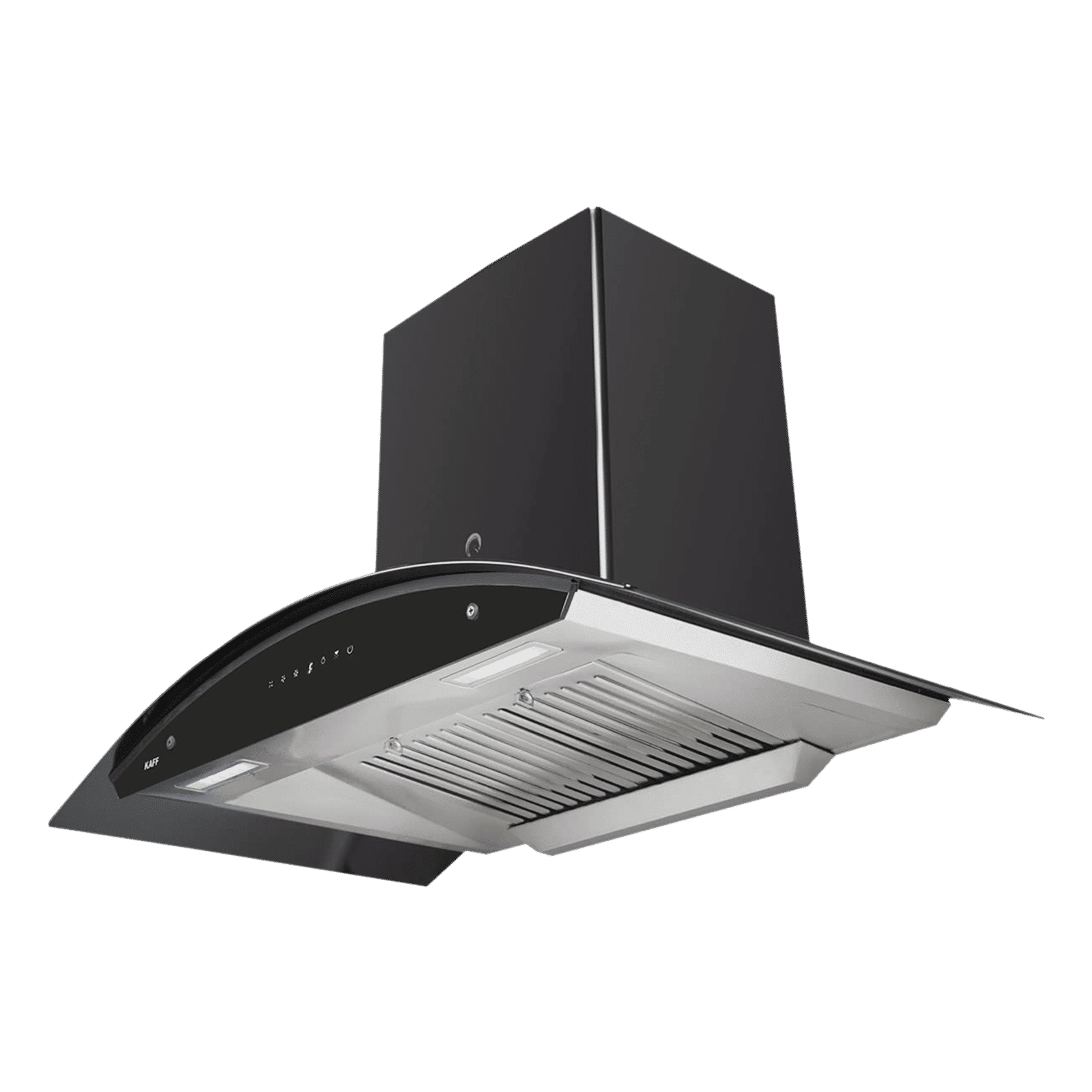 KAFF PRIMA TX DHC 90cm 1180m3/hr Ducted Auto Clean Wall Mounted Chimney with Thermostatic Touch Control Panel (Black)_4