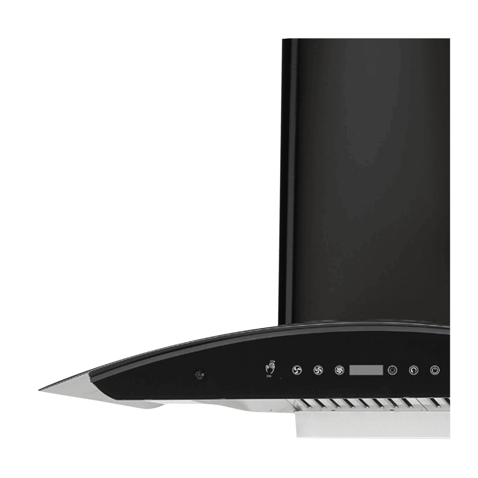 KAFF PRIMA TX DHC 90cm 1180m3/hr Ducted Auto Clean Wall Mounted Chimney with Thermostatic Touch Control Panel (Black)_9