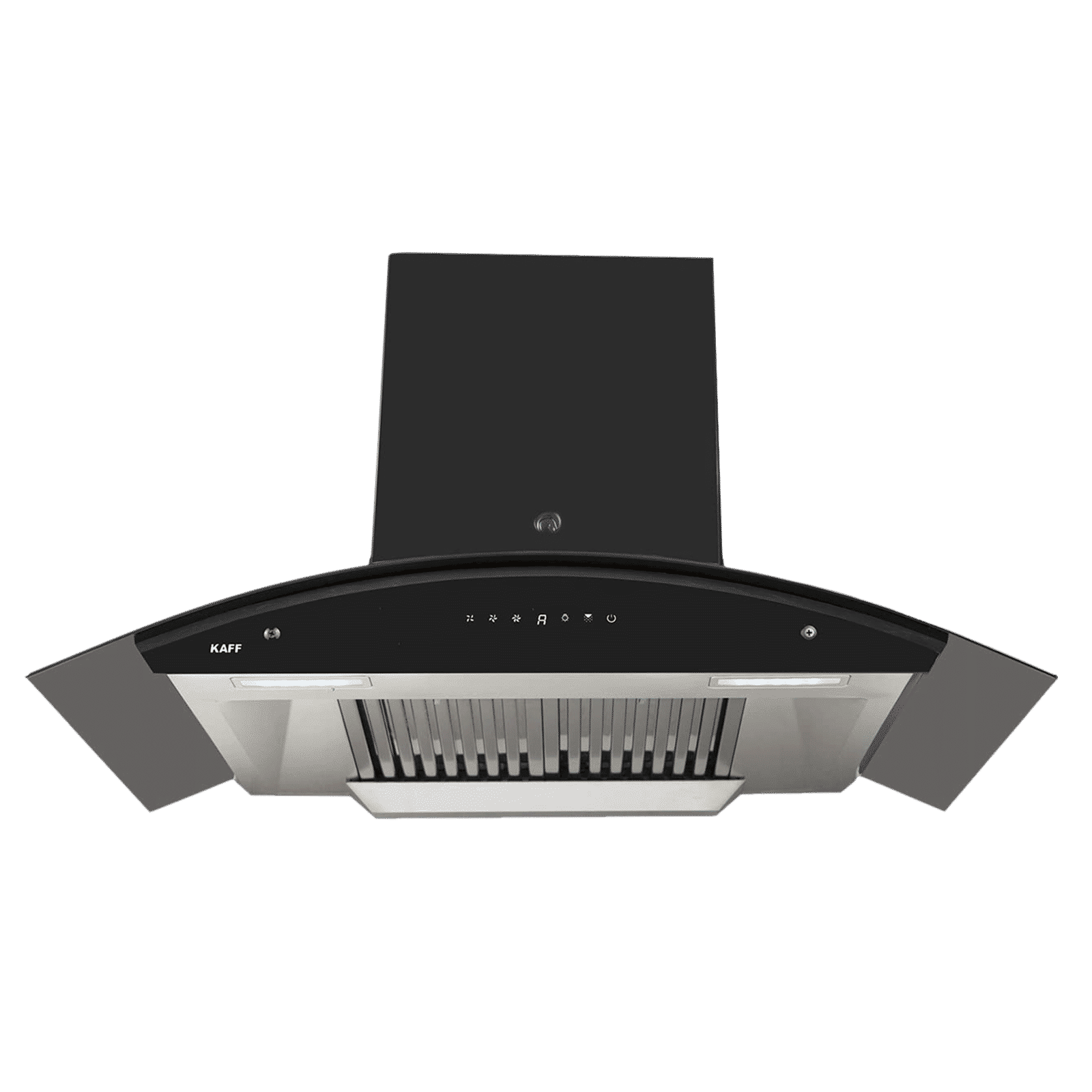 KAFF PRIMA TX DHC 90cm 1180m3/hr Ducted Auto Clean Wall Mounted Chimney with Thermostatic Touch Control Panel (Black)_10