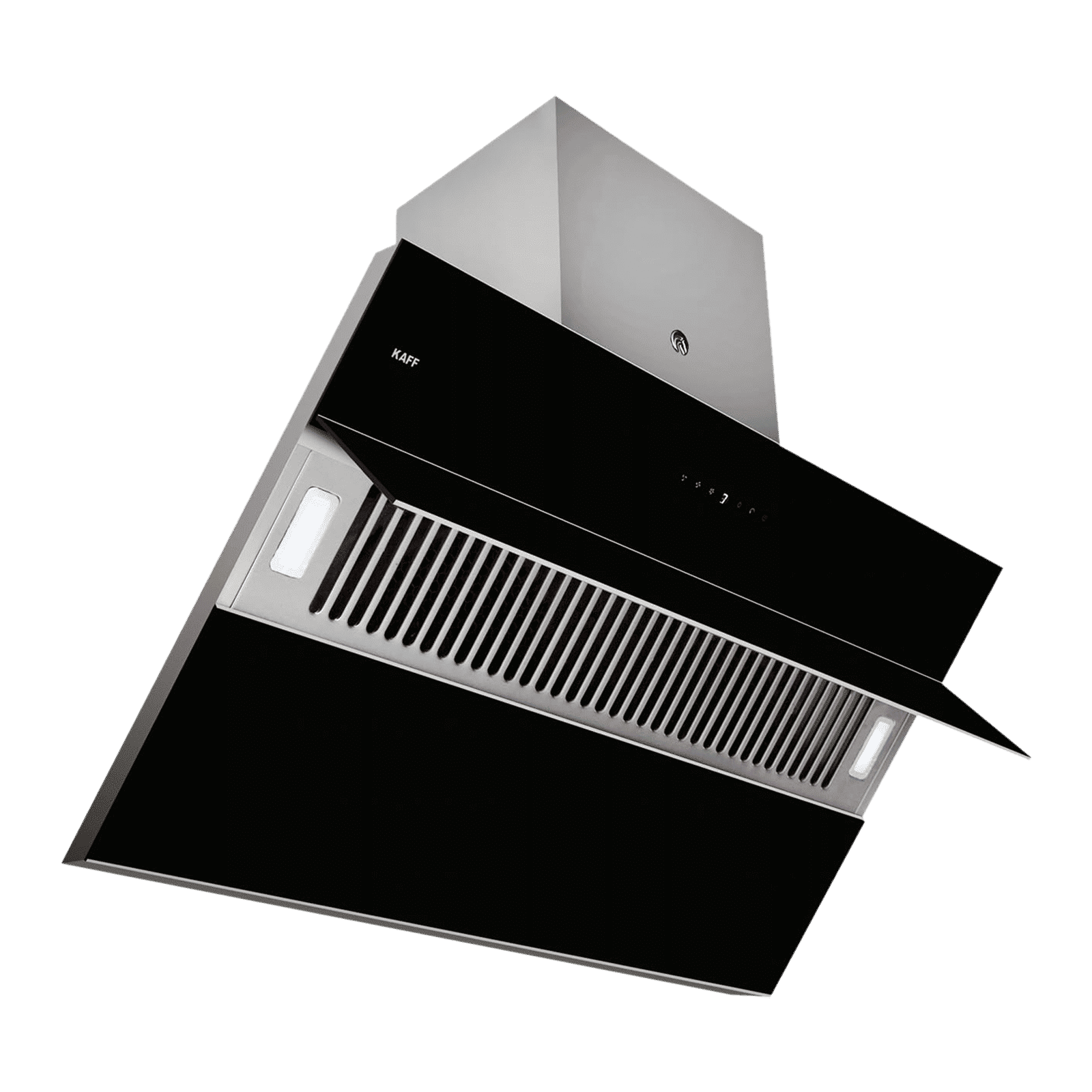 KAFF NOBELO TX DHC 90cm 1340m3/hr Ducted Auto Clean Wall Mounted Chimney with Touch Control Panel (Black)_16