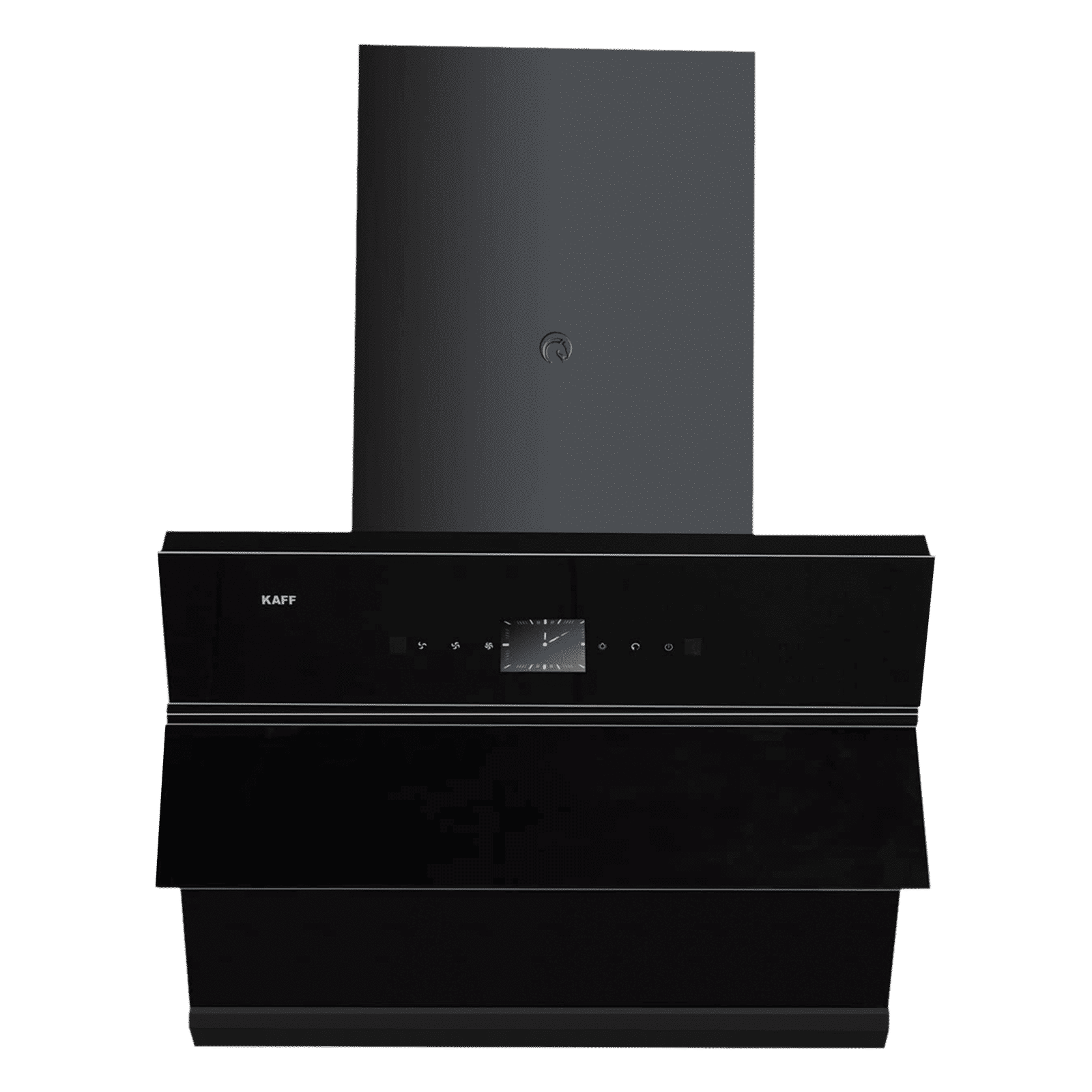 KAFF ALBURY DHC 60cm 1280m3/hr Ducted Auto Clean Wall Mounted Chimney with Thermostatic Touch Control Panel (Black)_14