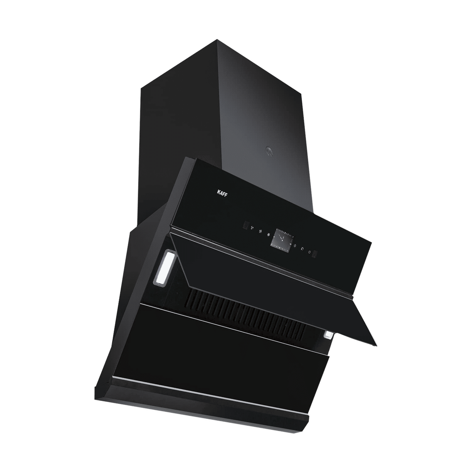 KAFF ALBURY DHC 60cm 1280m3/hr Ducted Auto Clean Wall Mounted Chimney with Thermostatic Touch Control Panel (Black)_16