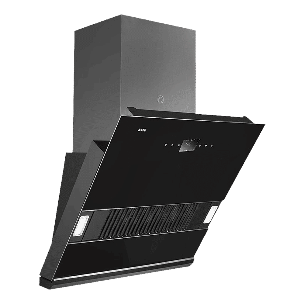 KAFF HAWK DHC 60cm 1180m3/hr Ducted Auto Clean Wall Mounted Chimney with Thermostatic Touch Control Panel (Black)_15