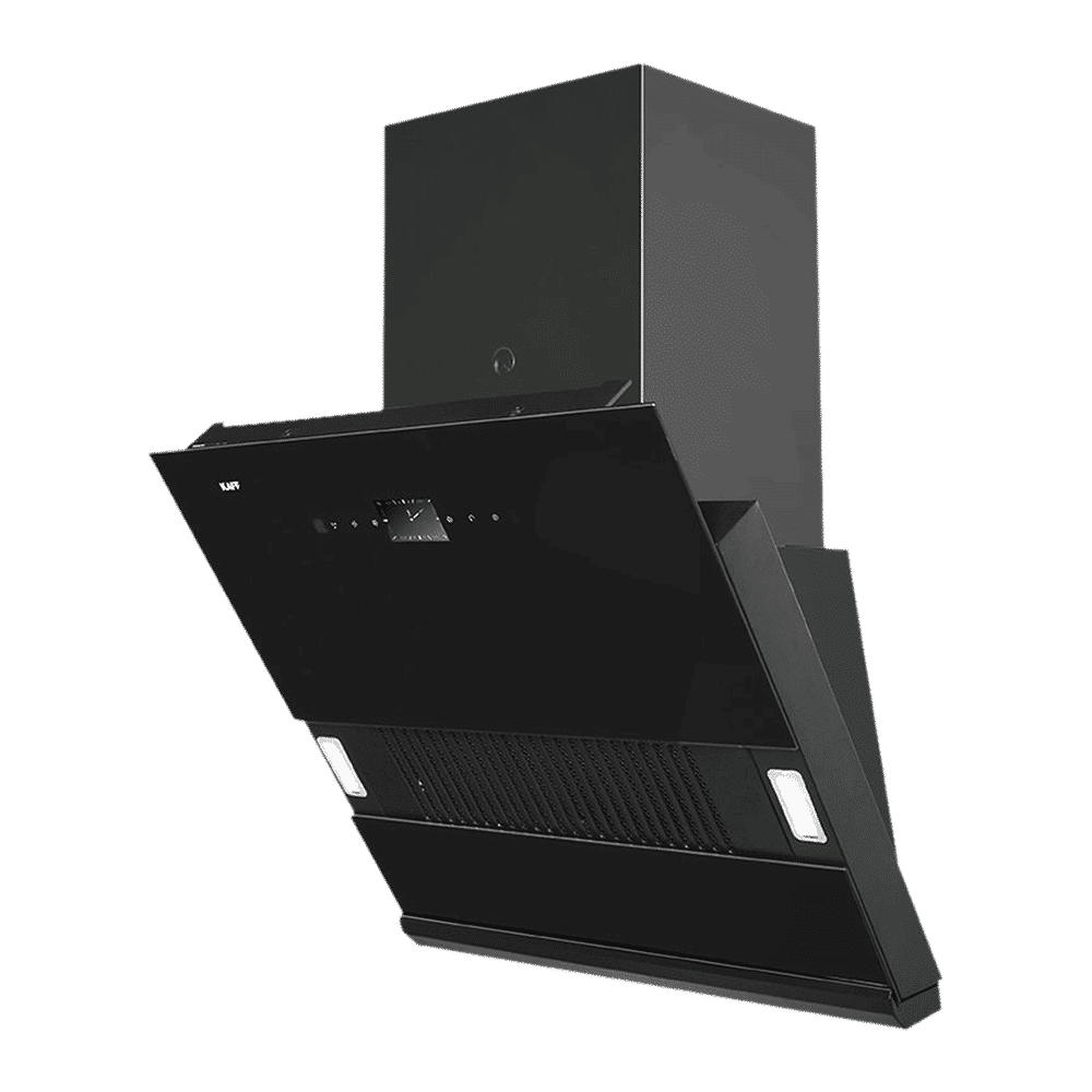 KAFF HAWK DHC 60cm 1180m3/hr Ducted Auto Clean Wall Mounted Chimney with Thermostatic Touch Control Panel (Black)_16