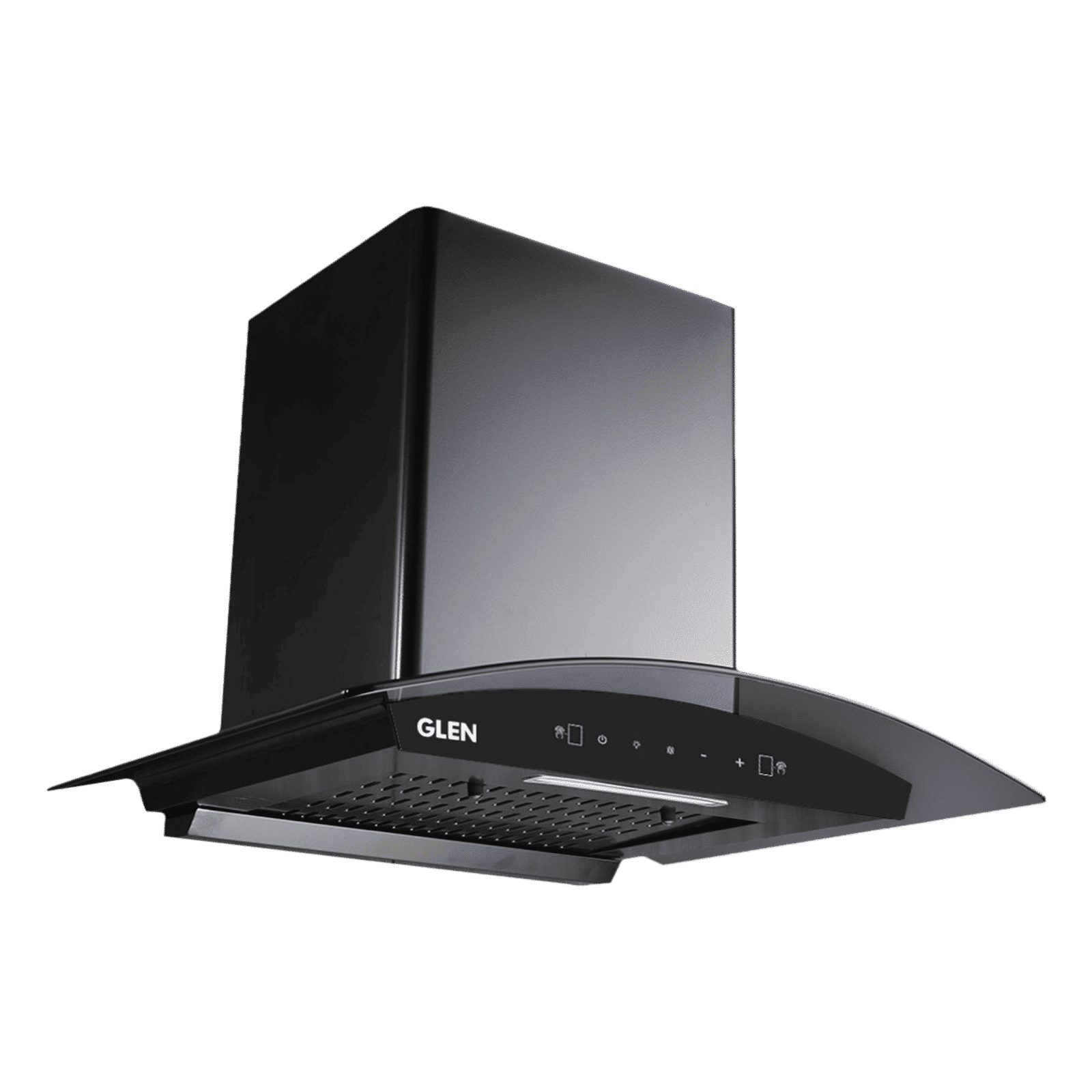 GLEN 6060 BL 60cm 1200m3/hr Ducted Auto Clean Wall Mounted Chimney with Touch Control Panel (Black)_1
