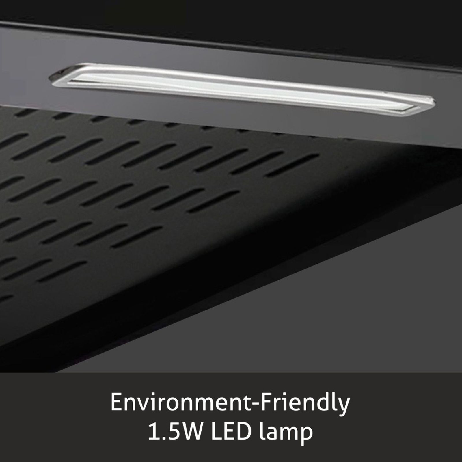 GLEN 6060 BL 60cm 1200m3/hr Ducted Auto Clean Wall Mounted Chimney with Touch Control Panel (Black)_15