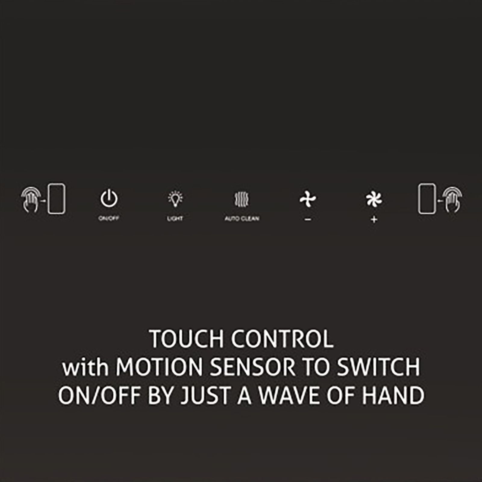 GLEN 6066 BL MS 90cm 1200m3/hr Ducted Wall Mounted Chimney with Touch Control Panel (Grey) GLEN 6066 BL MS 90cm 1200m3/hr Ducted Wall Mounted Chimney with Touch Control Panel (Grey)_6