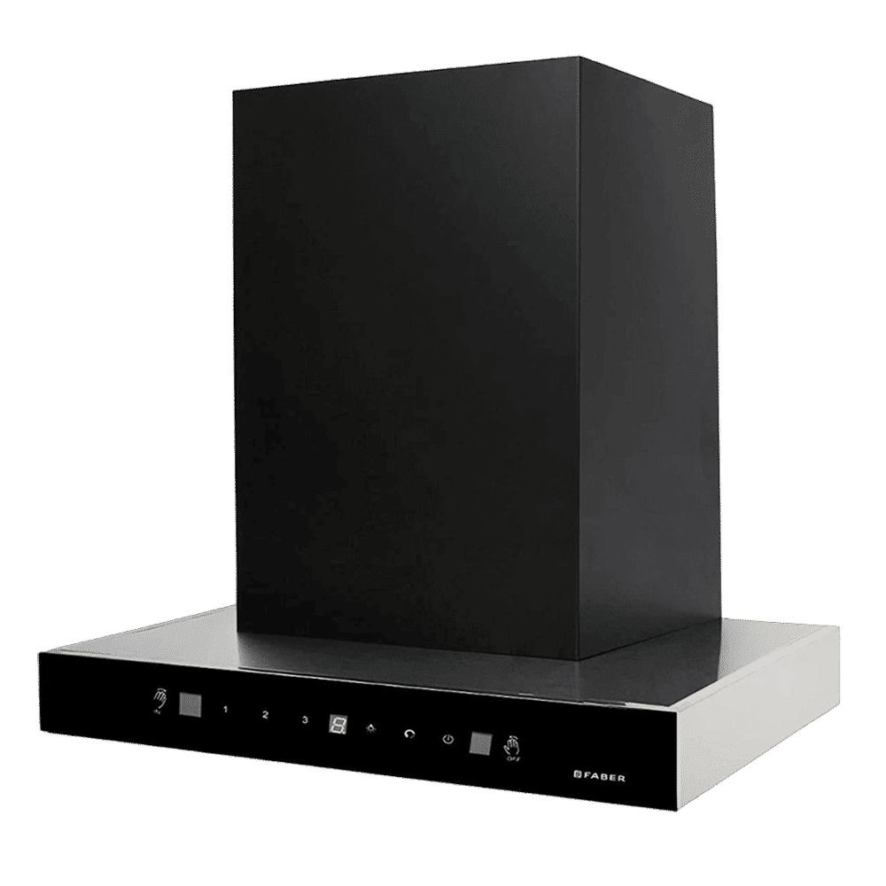 FABER JUPITER PLUS HC SC BK 60cm 1500m3/hr Ducted Auto Clean Wall Mounted Chimney with Touch Control Panel (Black)_6