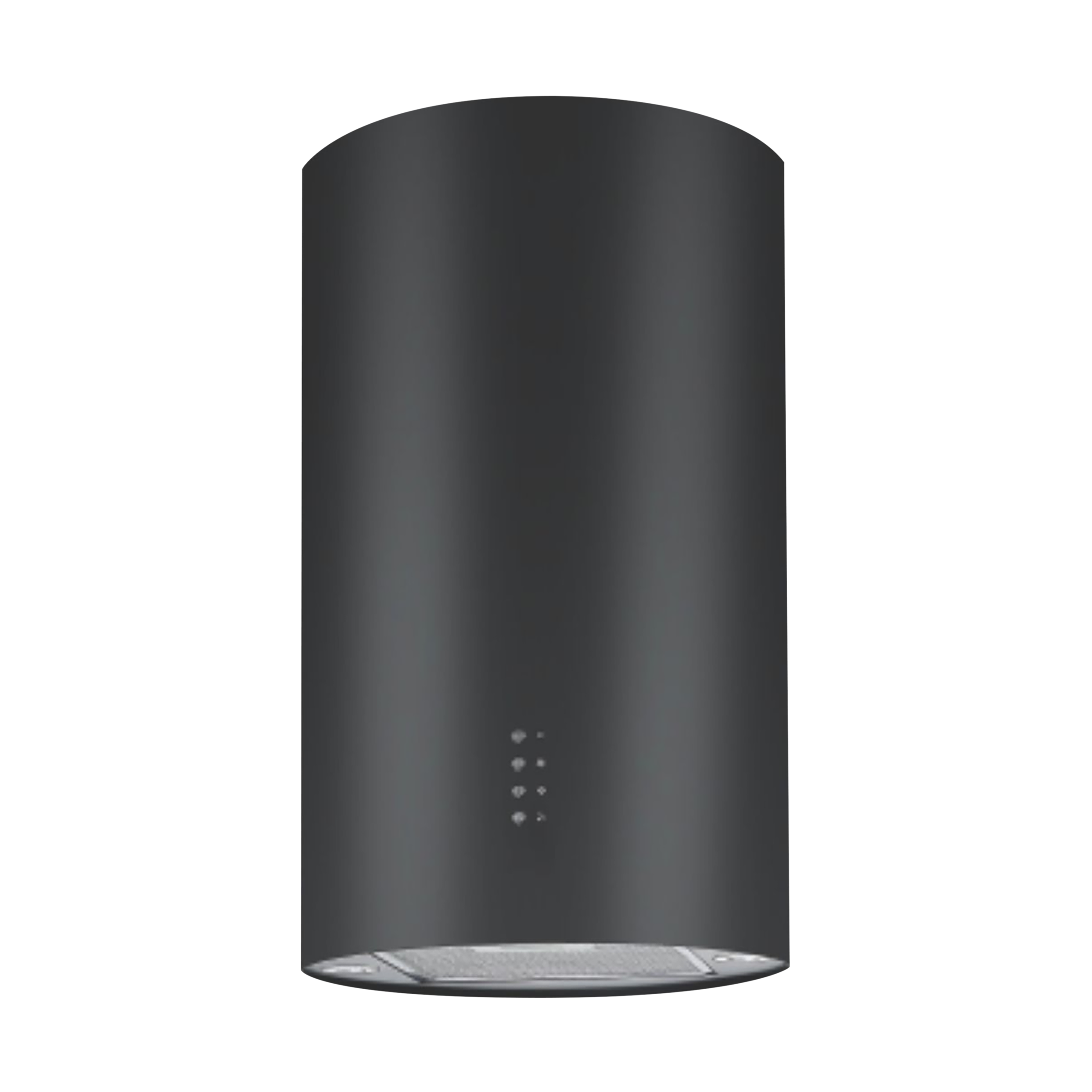 elica CIRCLE ISLAND 350 NERO 35cm 1000m3/hr Ducted Ceiling Mounted Chimney with Soft Touch Electronic Control (Black)_1