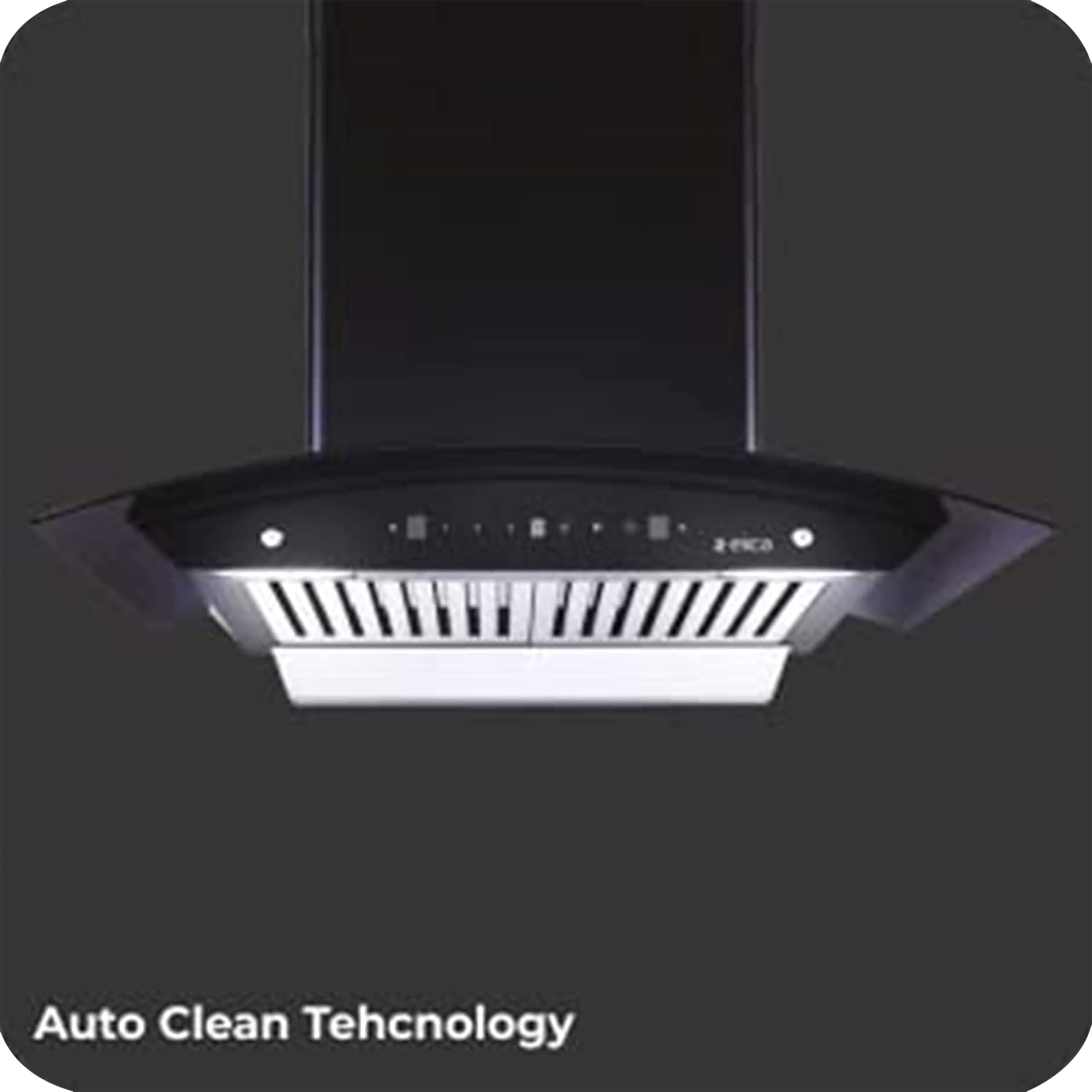 elica WDBF 606 HC MS NERO 60cm 1200m3/hr Ducted Auto Clean Wall Mounted Chimney with Touch Control Panel (Black)_7