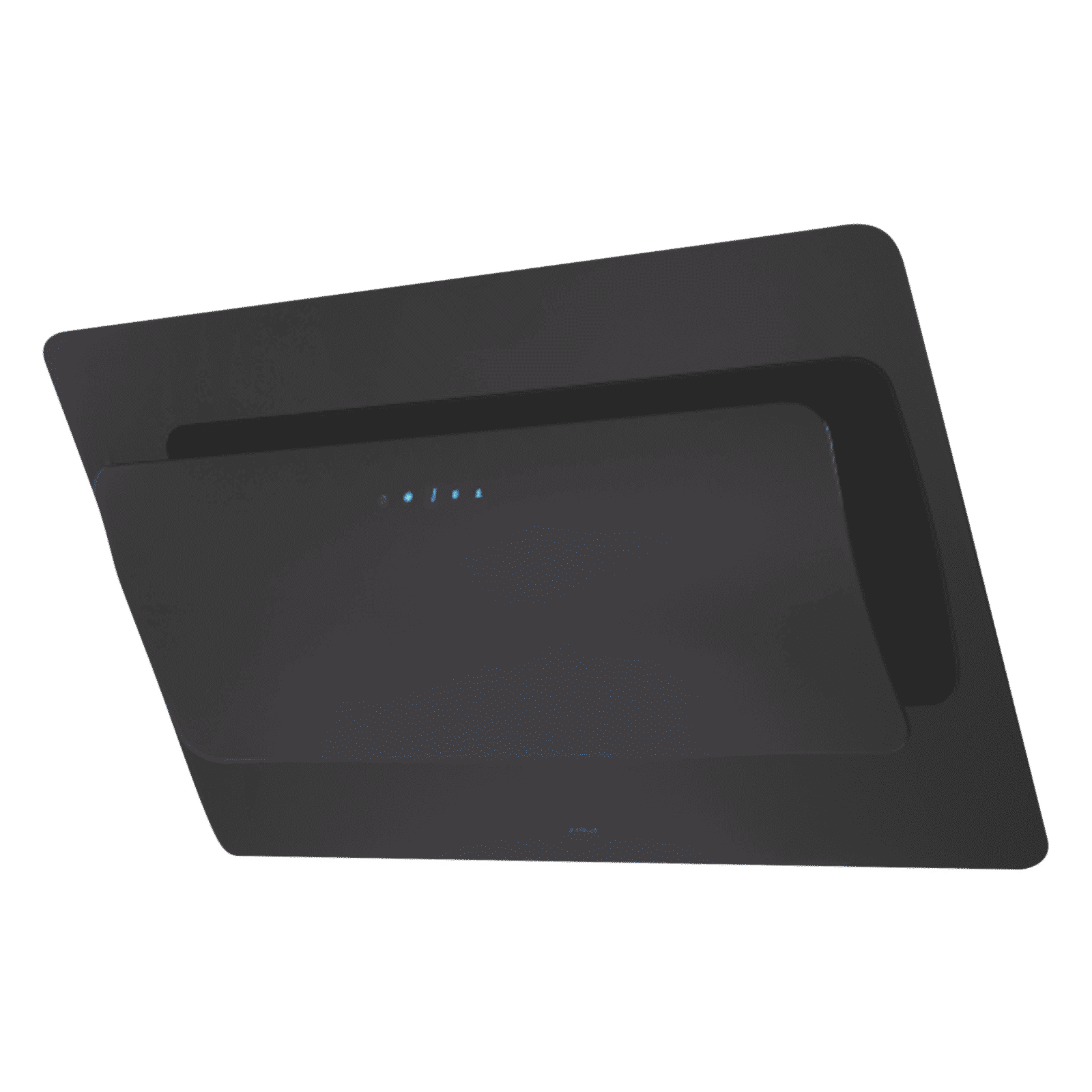 elica GRACEFUL PLUS ETB HE LTW 90 T4V LED 90cm 1220m3/hr Ductless Wall Mounted Chimney with Touch Control Panel (Black)_4