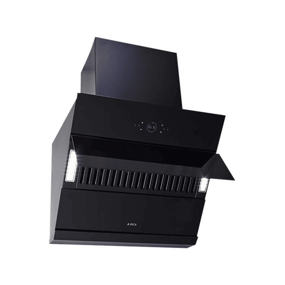 elica ISMART EFL HAC LTW 60 60cm Ductless Auto Clean Ceiling Mounted Chimney with Touch Control Panel (Black)_4