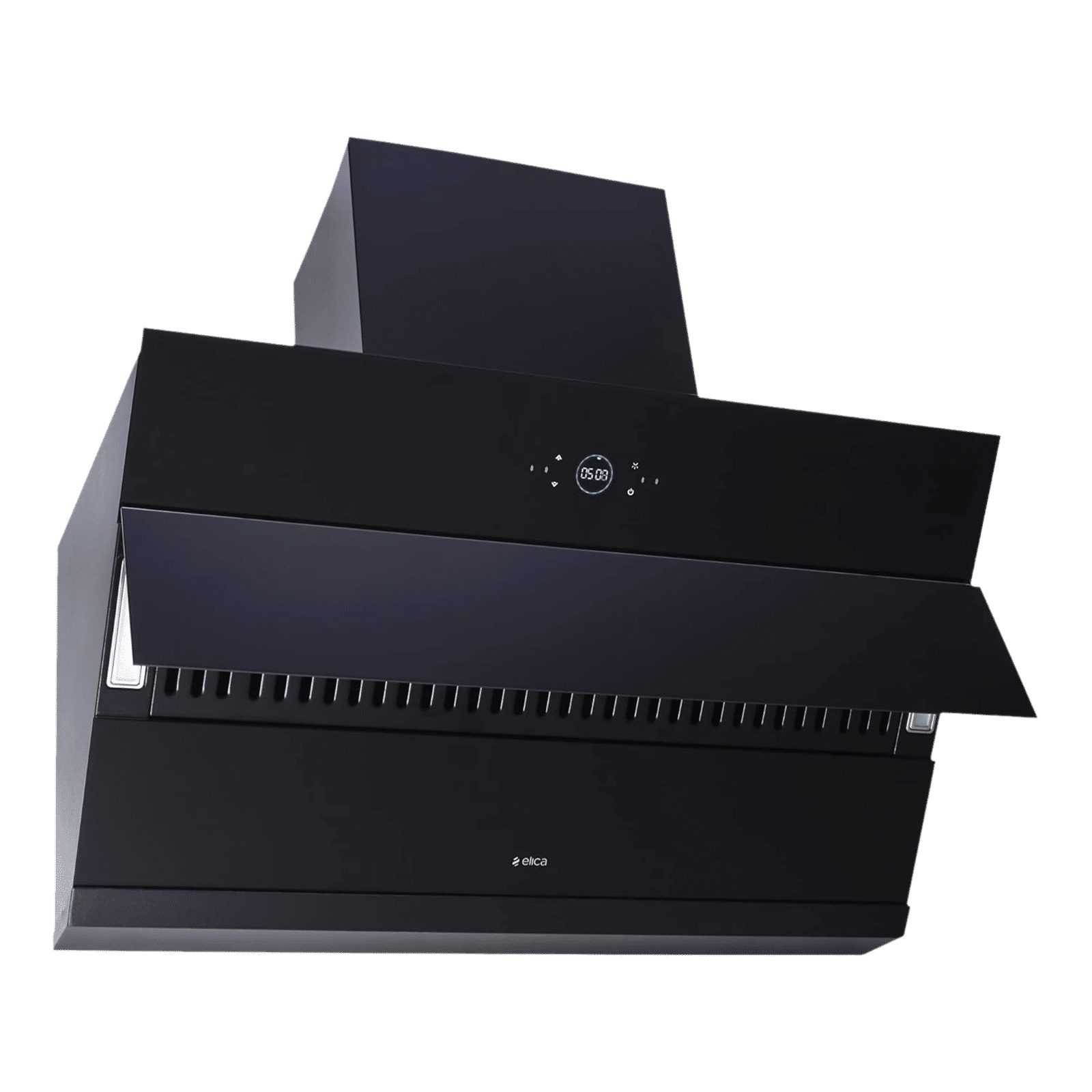 elica ISMART EFL HAC LTW 90 90cm 1100m3/hr Ductless Auto Clean Wall Mounted Chimney with Motion Sensor (Black)_12