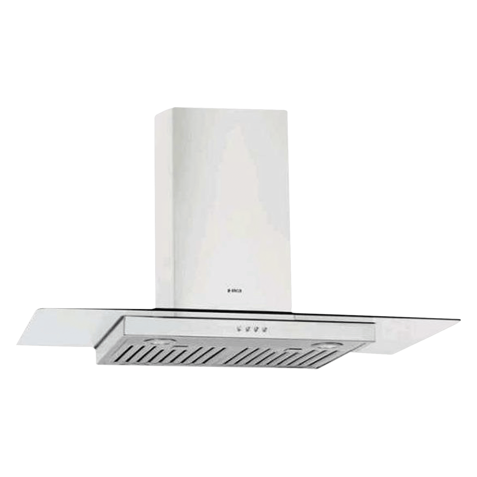 elica FLAT GLASS ISLAND ETB PLUS LTW 90 90cm 1220m3/hr Ducted Ceiling Mounted Chimney with LED Lamp (Black)_1