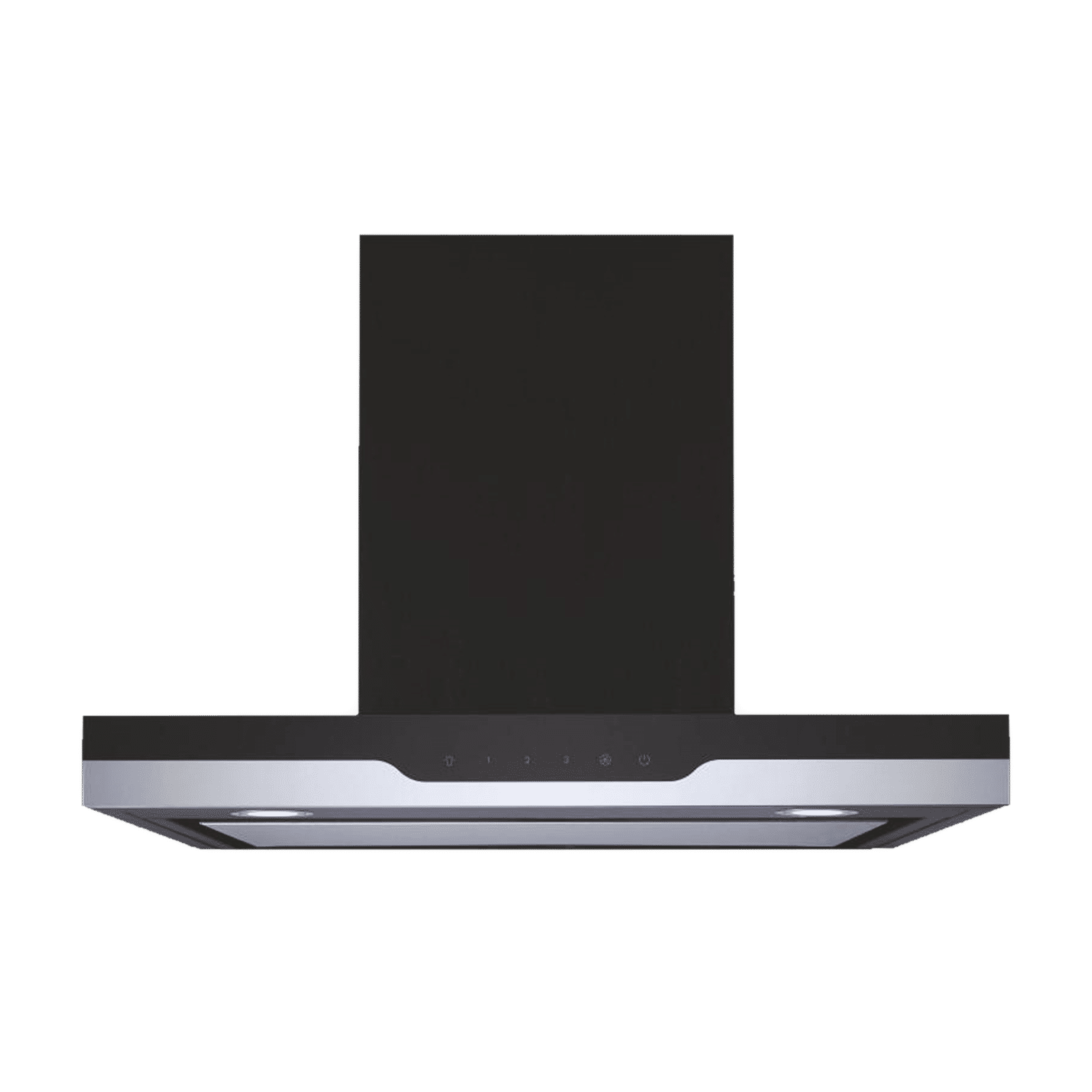 elica METEORITE EDS PLUS HE LTW 90 NERO 90cm 1220m3/hr Ducted Wall Mounted Chimney with User Friendly Operation (Black/Grey)_1