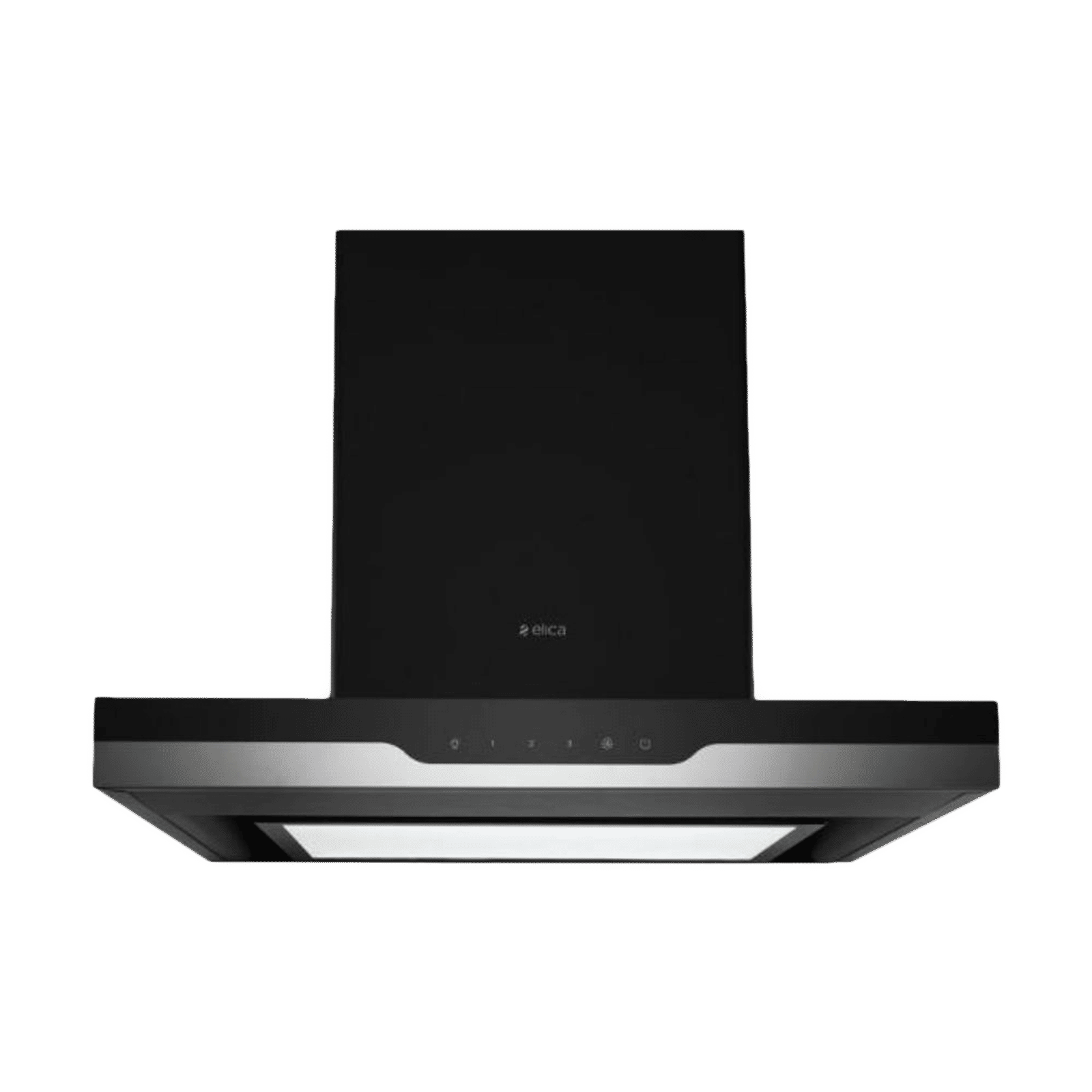 elica METEORITE EDS PLUS HE LTW 60 NERO 60cm 1220m3/hr Ducted Wall Mounted Chimney with EDS Technology (Black)_1