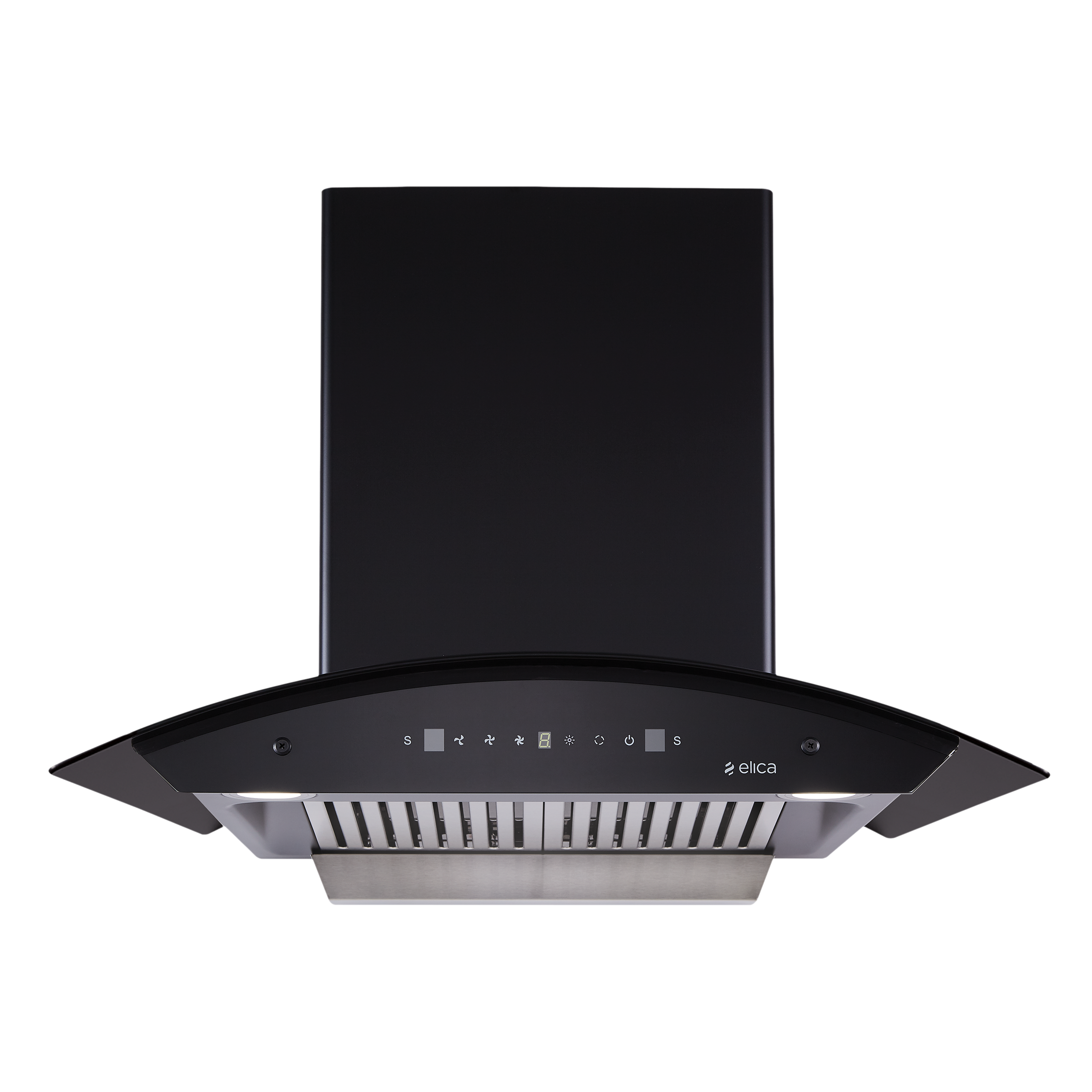 elica TBC HAC TOUCH BF 75 MS NERO 75cm 1200m3/hr Ducted Auto Clean Wall Mounted Chimney with Ergonomic Black (Matt Black)_1