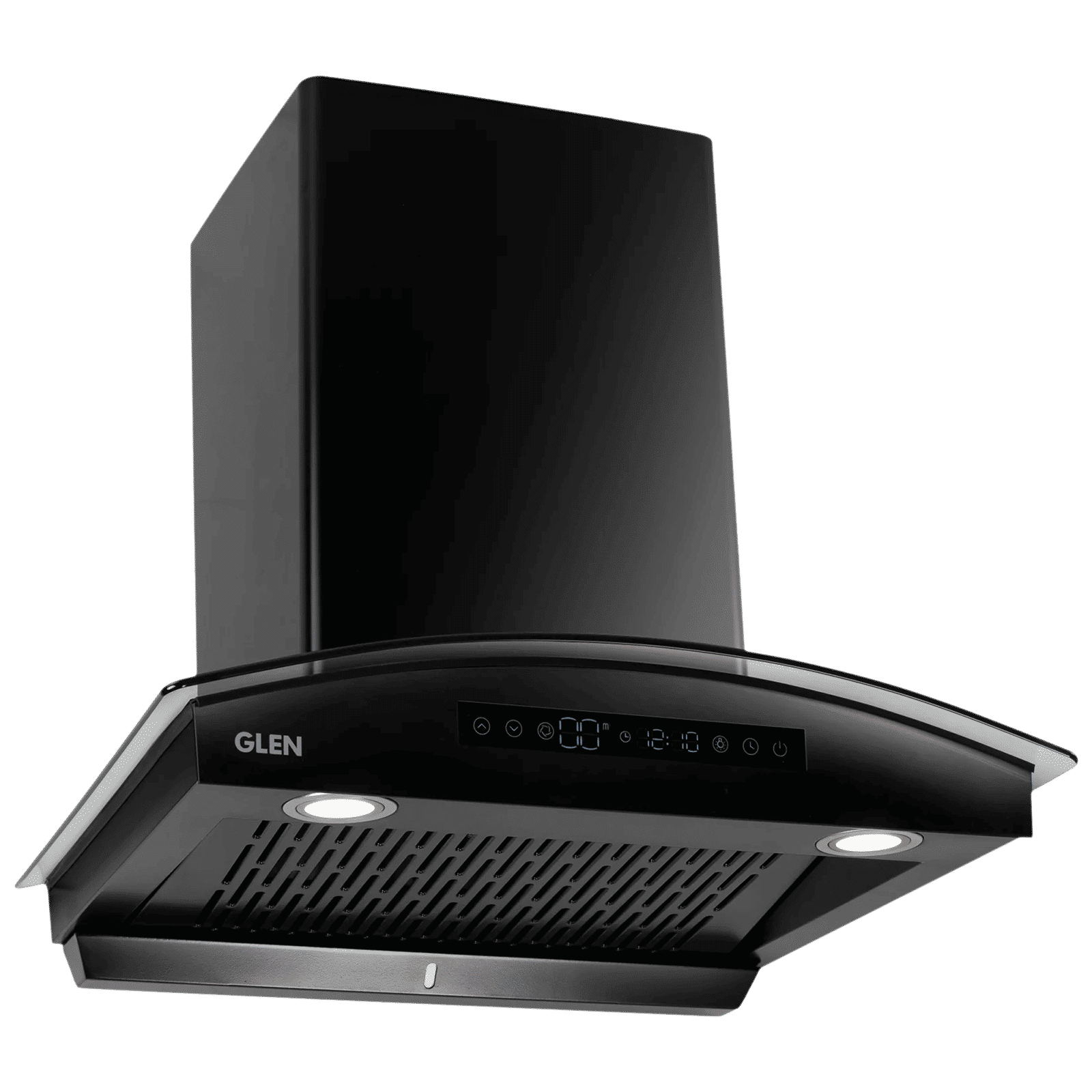 GLEN 6069 BL BLDC 60cm 1400m3/hr Ducted Auto Clean Wall Mounted Chimney with Touch Control Panel (Black)_11