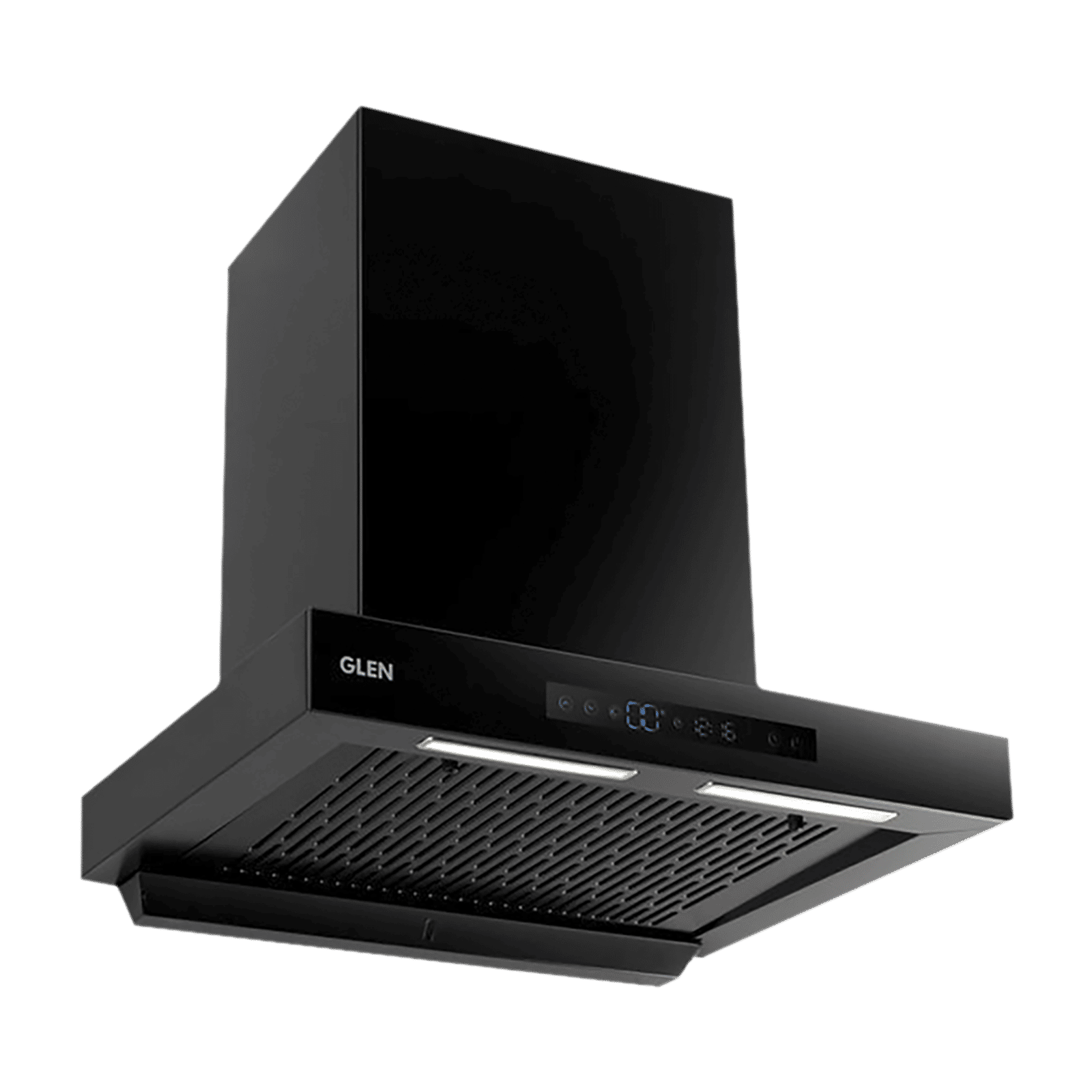 GLEN 6053 BL BLDC 90cm 1400m3/hr Ducted Auto Clean Wall Mounted Chimney with Touch Control Panel (Black)_4