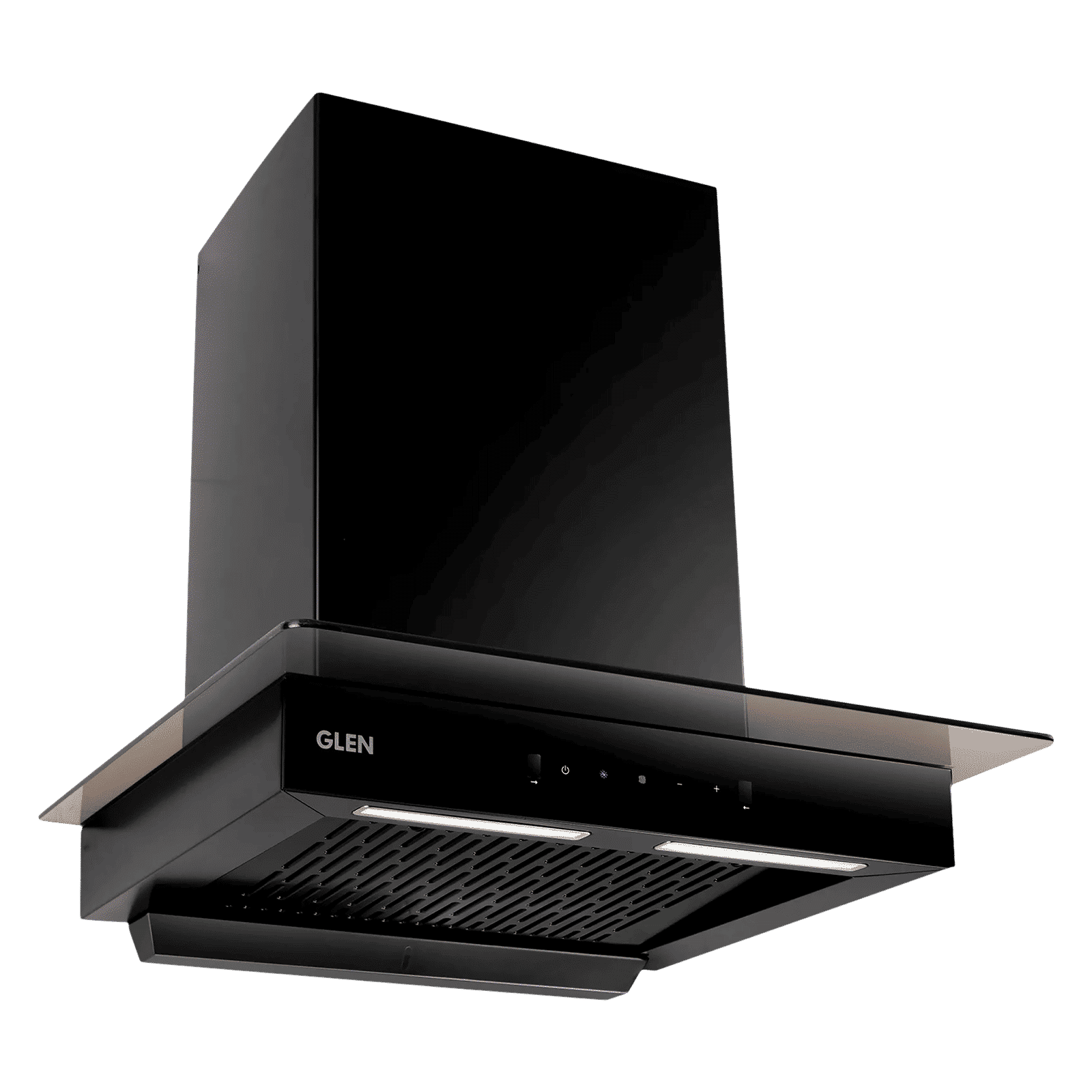 GLEN 6062 BL 60cm 1200m3/hr Ducted Auto Clean Wall Mounted Chimney with Touch Control Panel (Black)_1