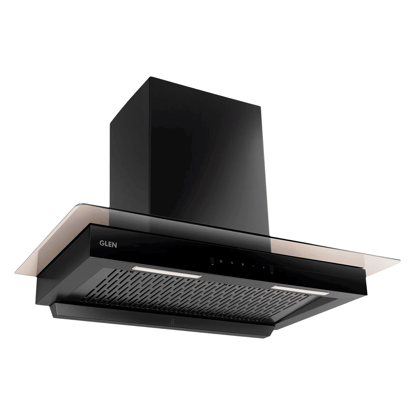 GLEN 6062 BL 90cm 1200m3/hr Ducted Auto Clean Wall Mounted Chimney with Touch Control Panel (Black) GLEN 6062 BL 90cm 1200m3/hr Ducted Auto Clean Wall Mounted Chimney with Touch Control Panel (Black)_1
