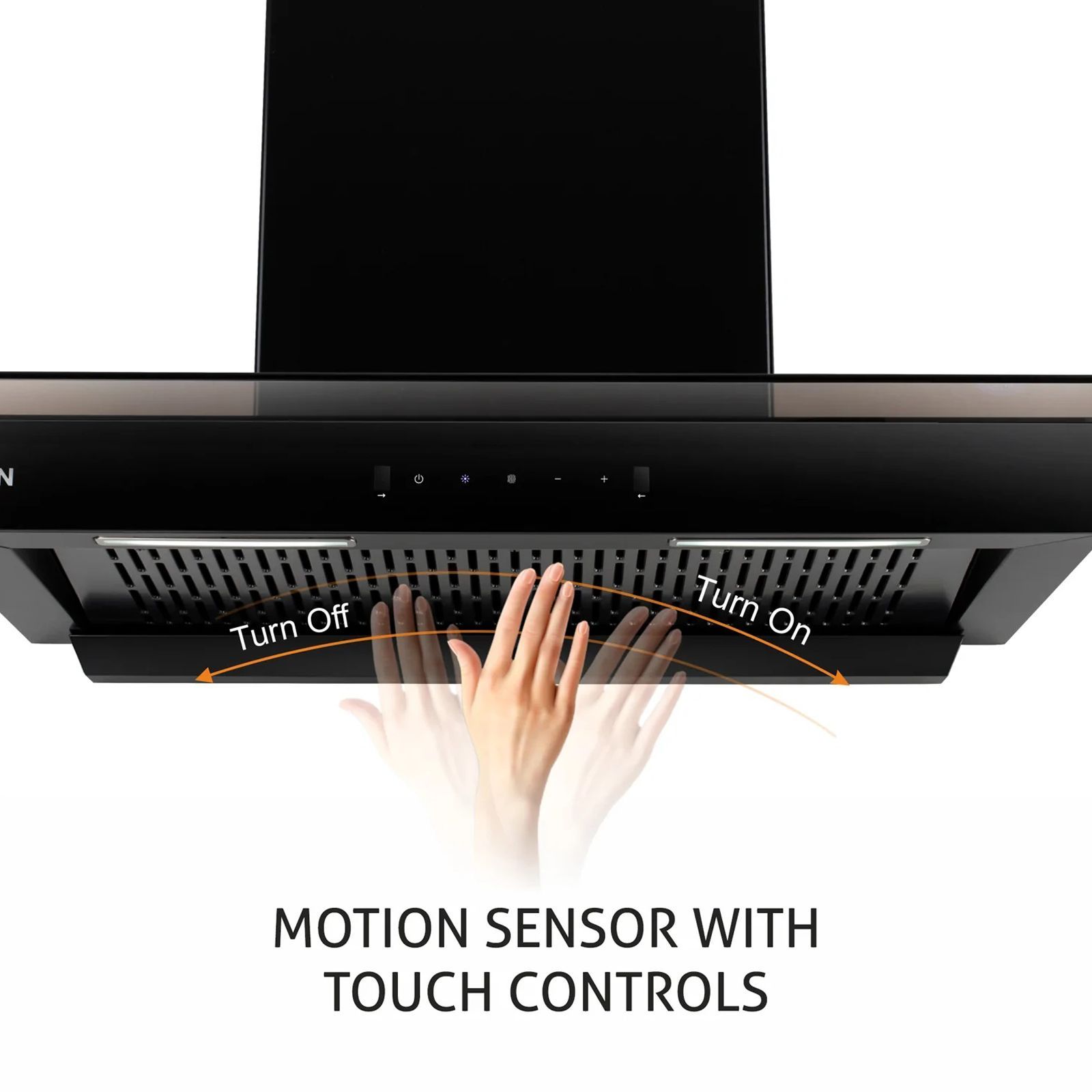 GLEN 6062 BL 90cm 1200m3/hr Ducted Auto Clean Wall Mounted Chimney with Touch Control Panel (Black) GLEN 6062 BL 90cm 1200m3/hr Ducted Auto Clean Wall Mounted Chimney with Touch Control Panel (Black)_9