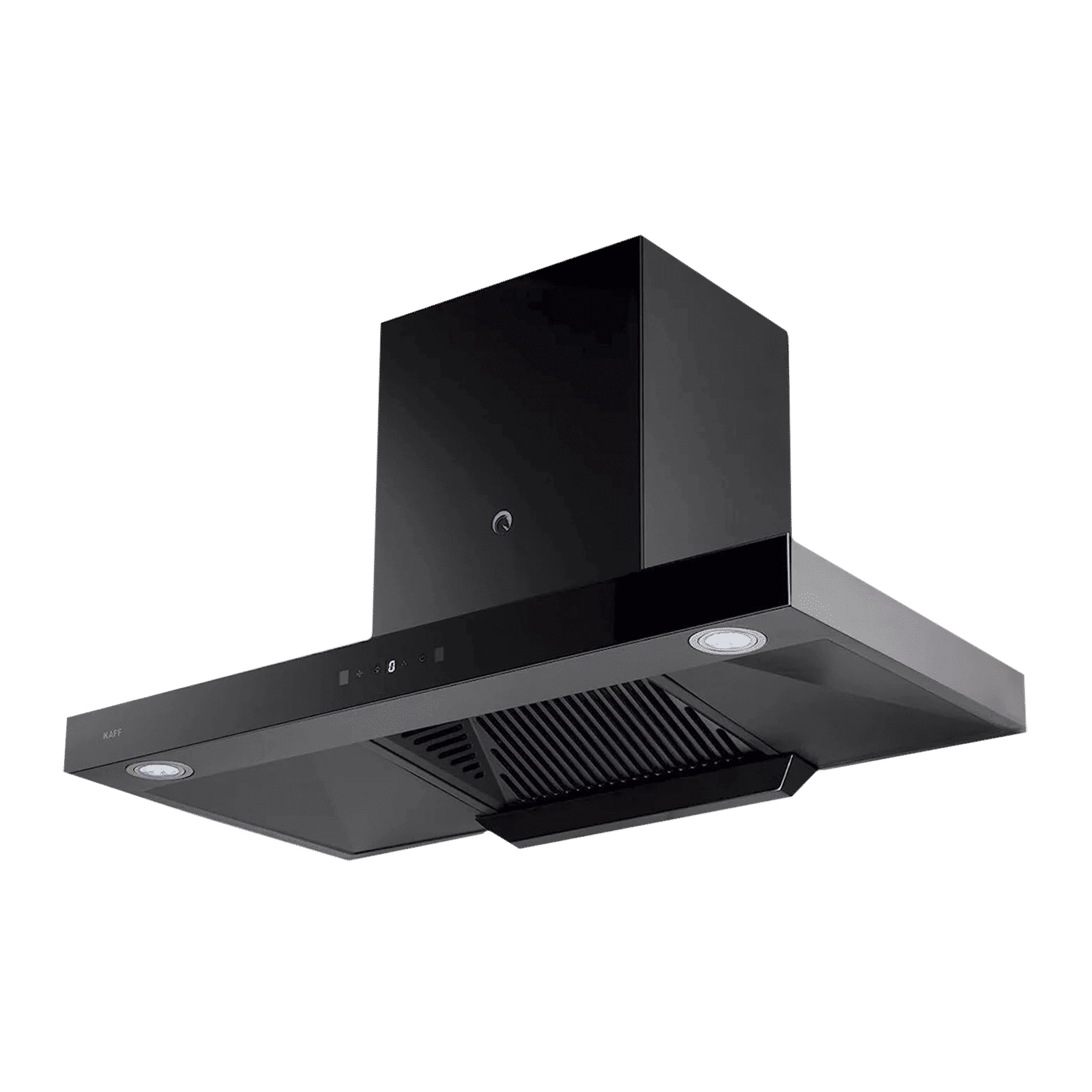 KAFF ELECTRA DHC BL 90cm 1180m3/hr Ducted Auto Clean Wall Mounted Chimney with Touch Control Panel (Black)_4