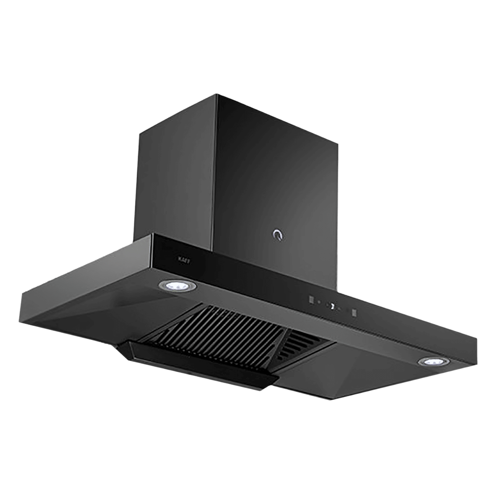 KAFF ELECTRA DHC BL 90cm 1180m3/hr Ducted Auto Clean Wall Mounted Chimney with Touch Control Panel (Black)_6