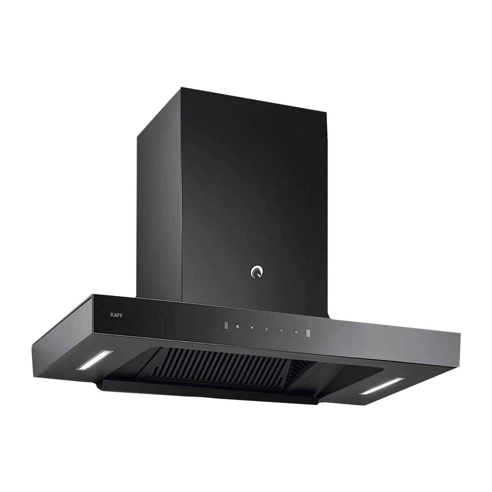 KAFF CASTO DX DHC 75cm 1250m3/hr Ducted Auto Clean Wall Mounted Chimney with Thermostatic Touch Control Panel (Black)_8