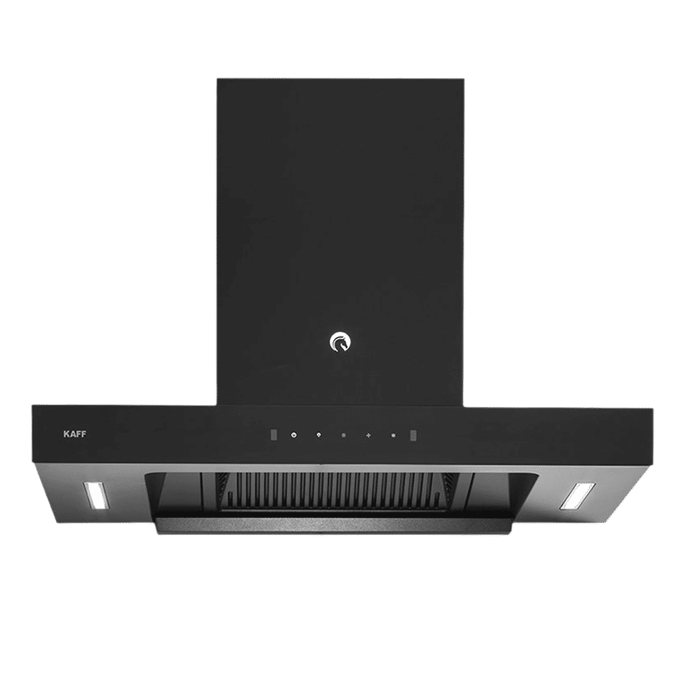KAFF CASTO DX DHC 75cm 1250m3/hr Ducted Auto Clean Wall Mounted Chimney with Thermostatic Touch Control Panel (Black)_11
