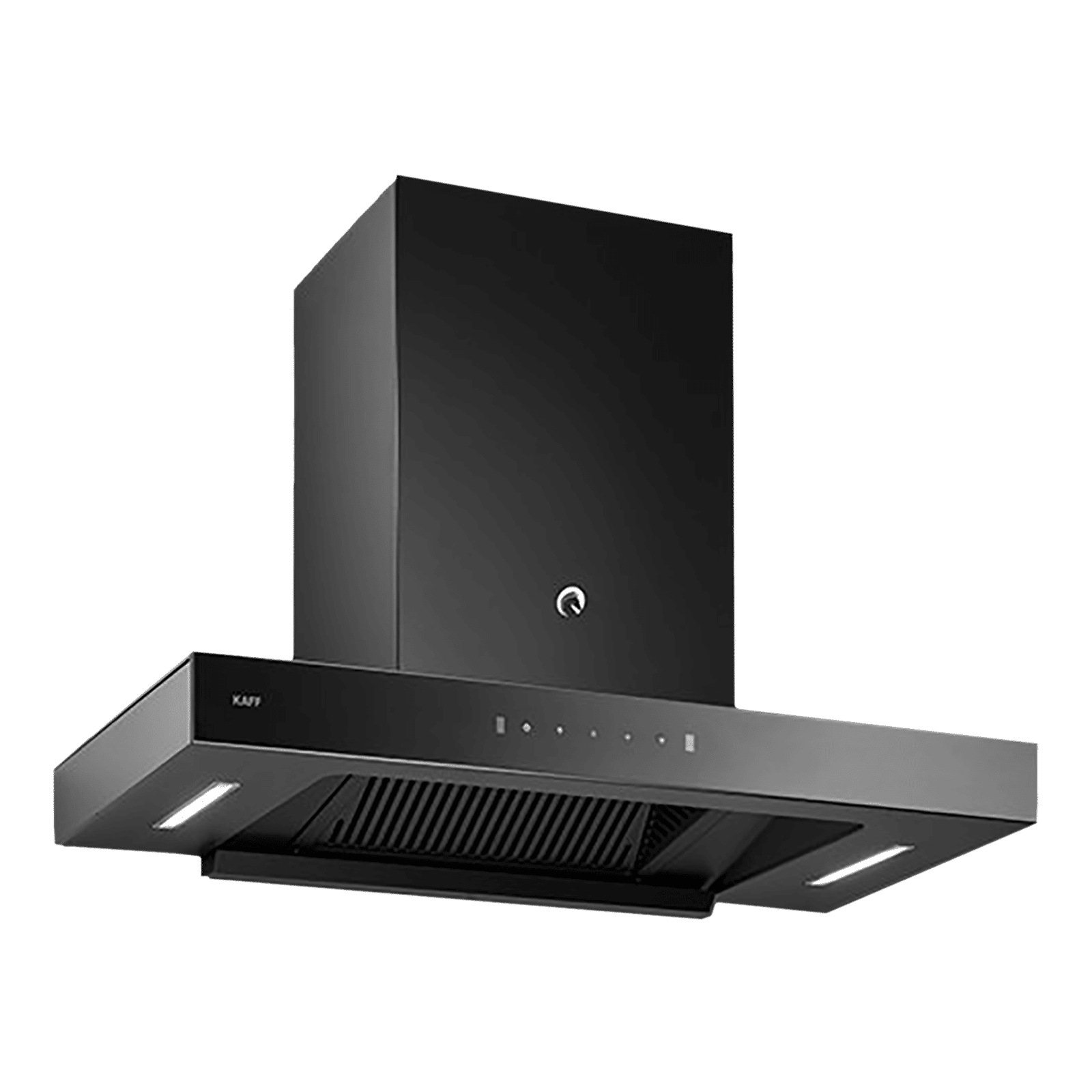 KAFF CASTO DX DHC 75cm 1250m3/hr Ducted Auto Clean Wall Mounted Chimney with Thermostatic Touch Control Panel (Black)_4