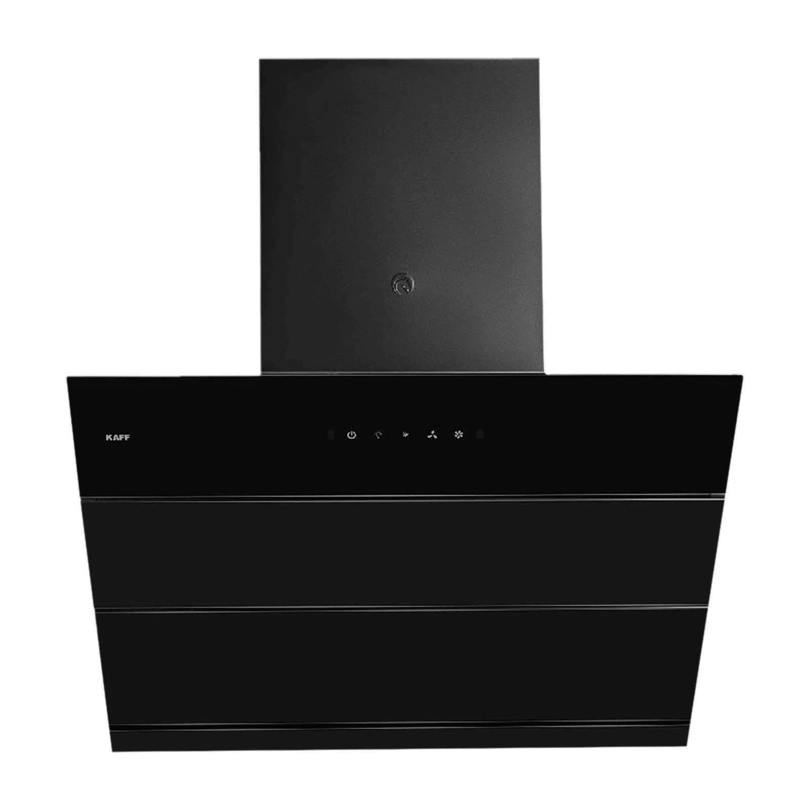 KAFF ALBURY LX DHC 75cm 1280m3/hr Ducted Wall Mounted Chimney with Touch Control Panel (Black)_6