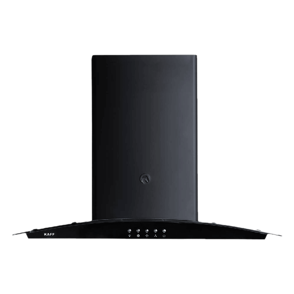 KAFF FLO LX BF 60cm 1000m3/hr Ducted Wall Mounted Chimney with Soft Push Button Control (Black) KAFF FLO LX BF 60cm 1000m3/hr Ducted Wall Mounted Chimney with Soft Push Button Control (Black)_1
