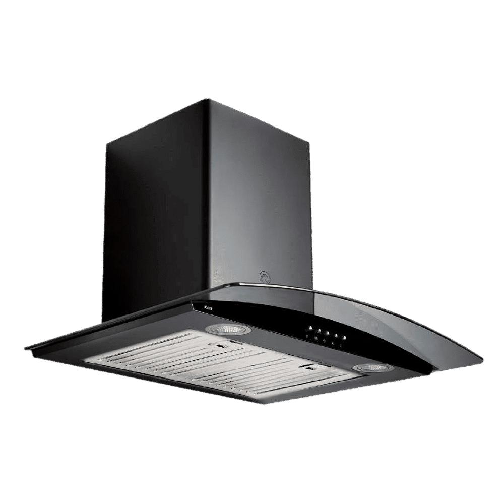 KAFF FLO LX BF 60cm 1000m3/hr Ducted Wall Mounted Chimney with Soft Push Button Control (Black) KAFF FLO LX BF 60cm 1000m3/hr Ducted Wall Mounted Chimney with Soft Push Button Control (Black)_4