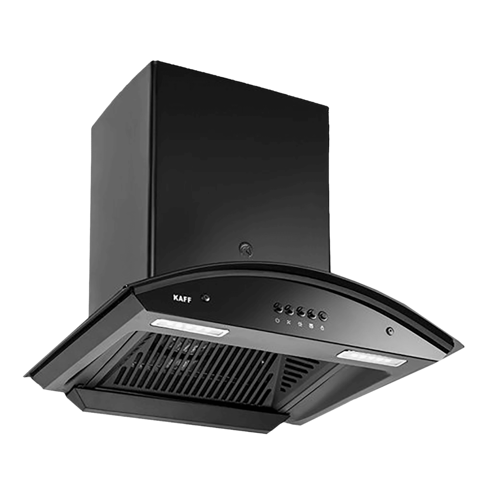 KAFF MARINA DHC 60cm 1080m3/hr Ducted Auto Clean Wall Mounted Chimney with Soft Push Control (Black)_6
