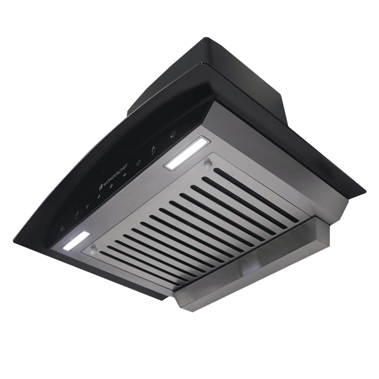 WONDERCHEF Ultima 60cm 1200m3/hr Ducted Auto Clean Wall Mounted Chimney with Touch Control (Black)_6