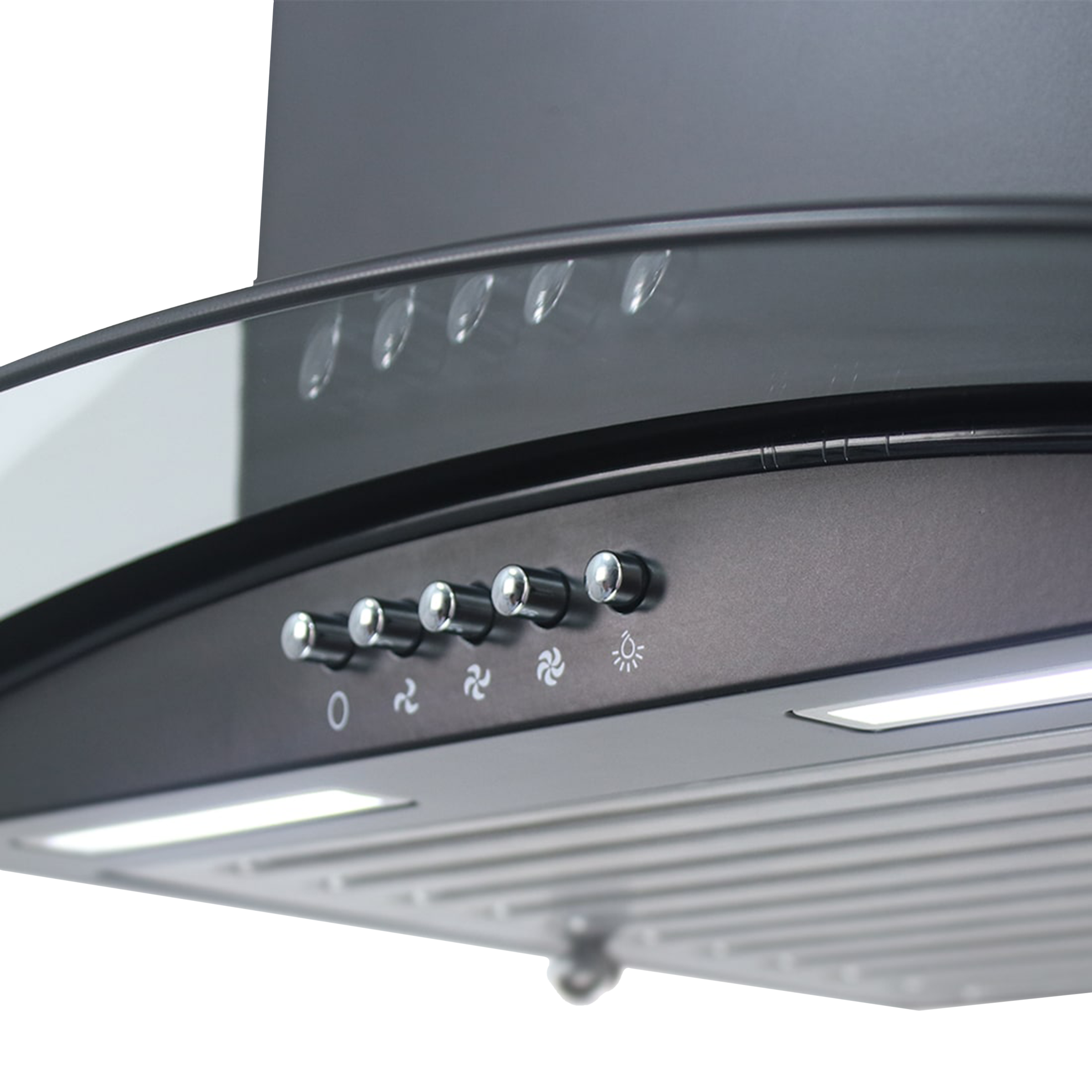 WONDERCHEF Power 60cm 1200m3/hr Ducted Auto Clean Wall Mounted Chimney with Touch Control (Black) WONDERCHEF Power 60cm 1200m3/hr Ducted Auto Clean Wall Mounted Chimney with Touch Control (Black)_4