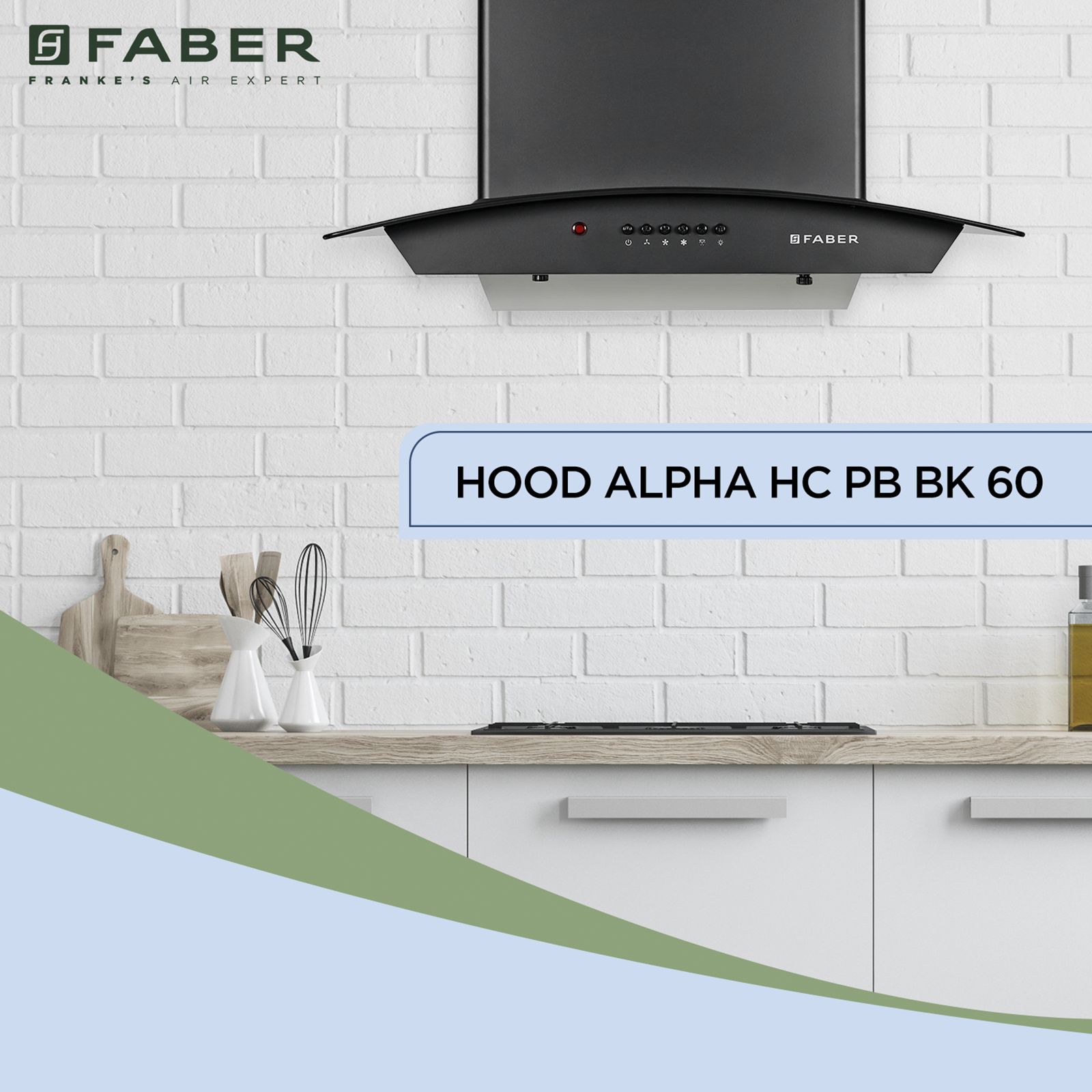 FABER ALPHA HC PB BK 60cm 1100m3/hr Ducted Auto Clean Wall Mounted Chimney with Soft Push Button (Black)_7