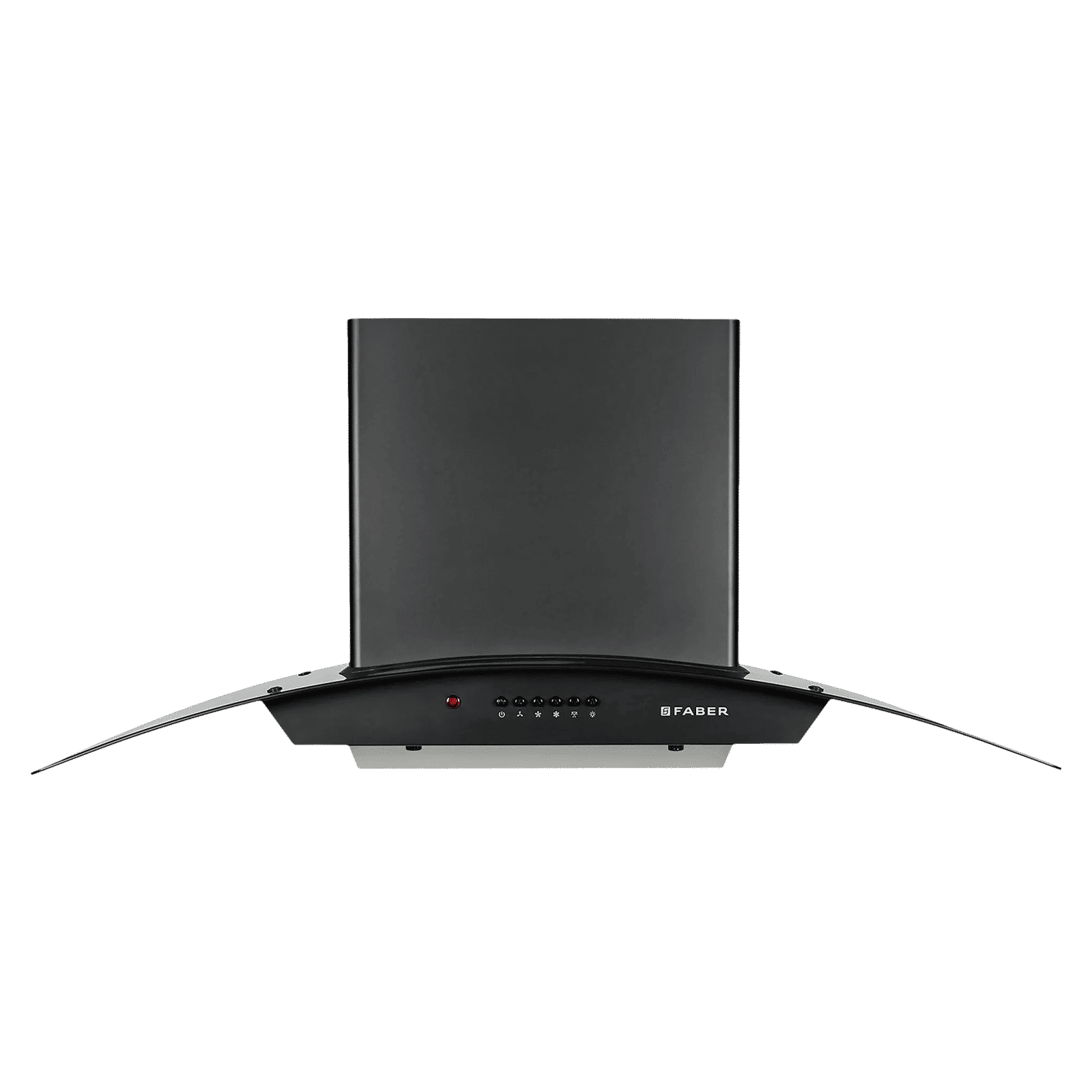 FABER ALPHA HC PB BK 90cm 1100m3/hr Ducted Auto Clean Wall Mounted Chimney with Soft Push Buttons (Black)_1