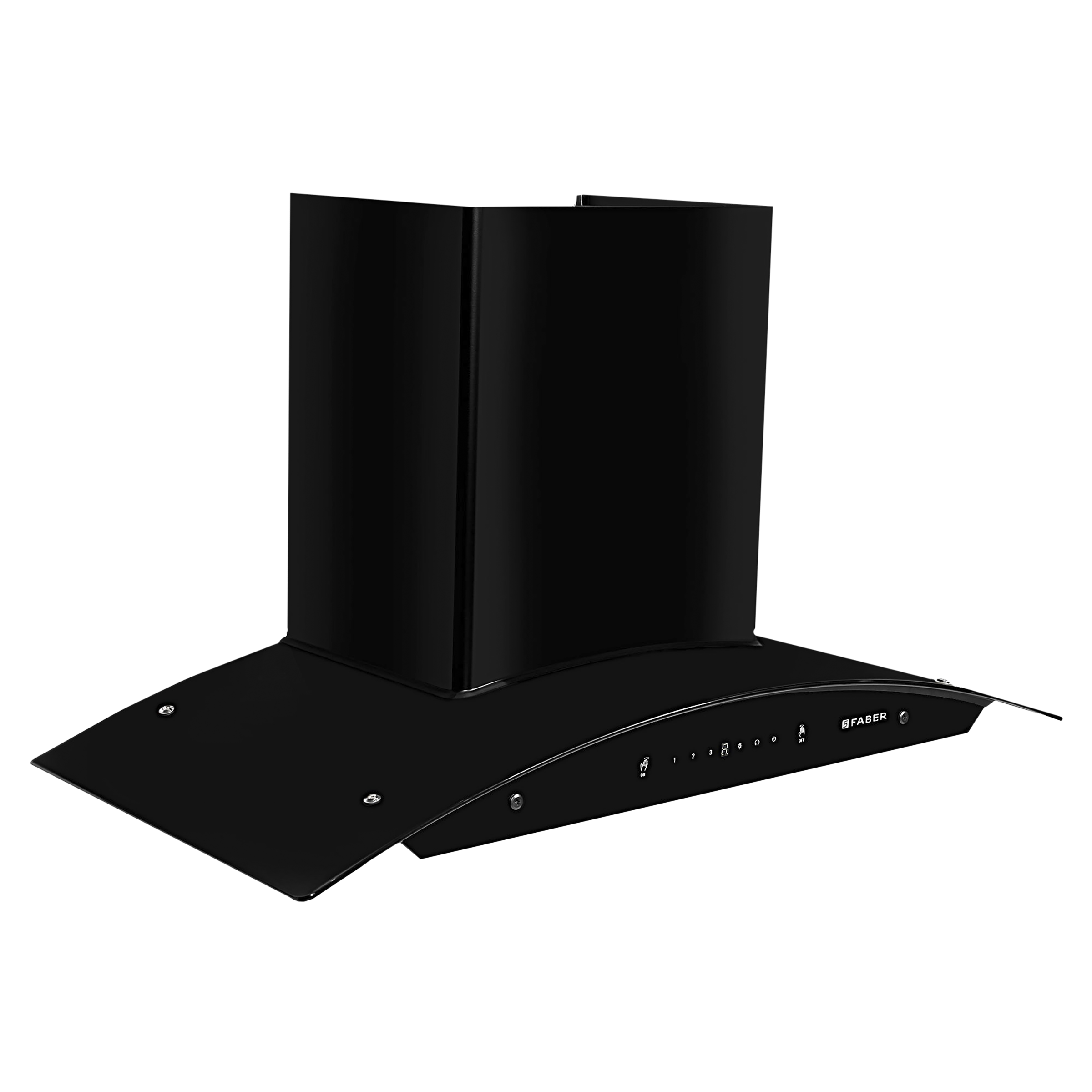 FABER EVEREST SMART IND HC SC BK 90cm 1250m3/hr Ducted Auto Clean Wall Mounted Chimney with Touch Control Panel (Black)_5