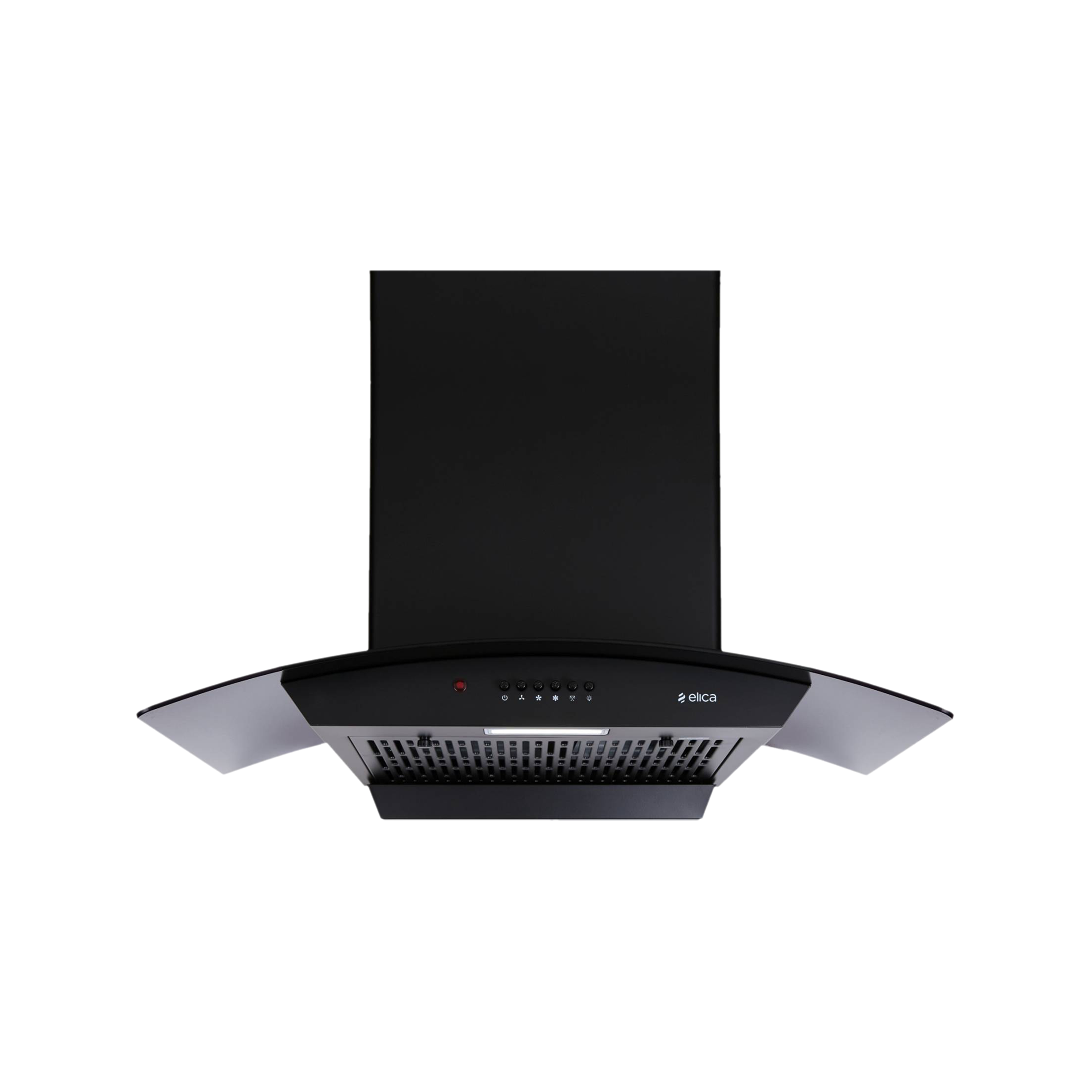 elica FLCG PB 900 HAC NERO 90cm 1310m3/hr Ducted Auto Clean Wall Mounted Chimney with Push Button Control (Black)_1