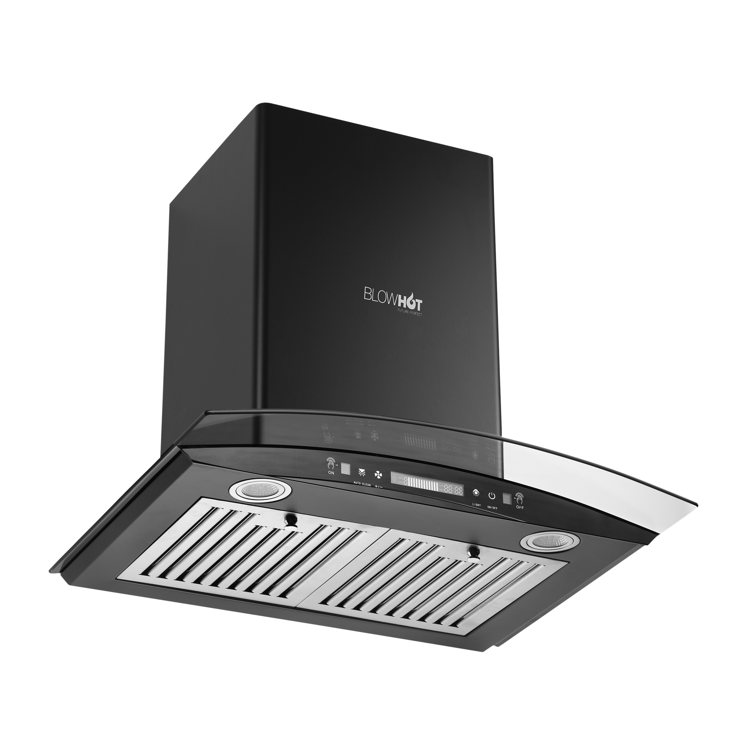 BLOWHOT Electra BAC MS 60cm 1200m3/hr Ducted Auto Clean Wall Mounted Chimney with Motion Sensor Gesture (Black)_4