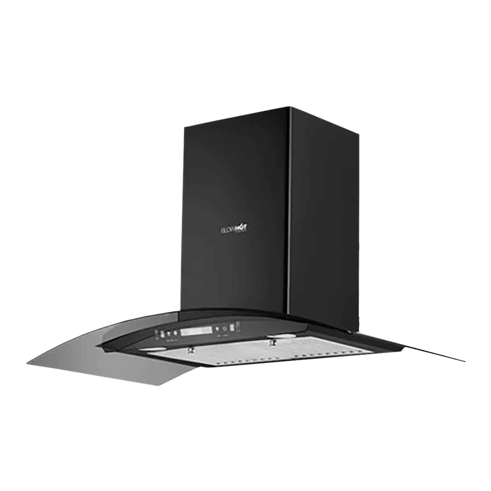 BLOWHOT Camellia BAC MS 90cm 1300m3/hr Ducted Auto Clean Wall Mounted Chimney with Motion Sensor Gesture (Black)_5