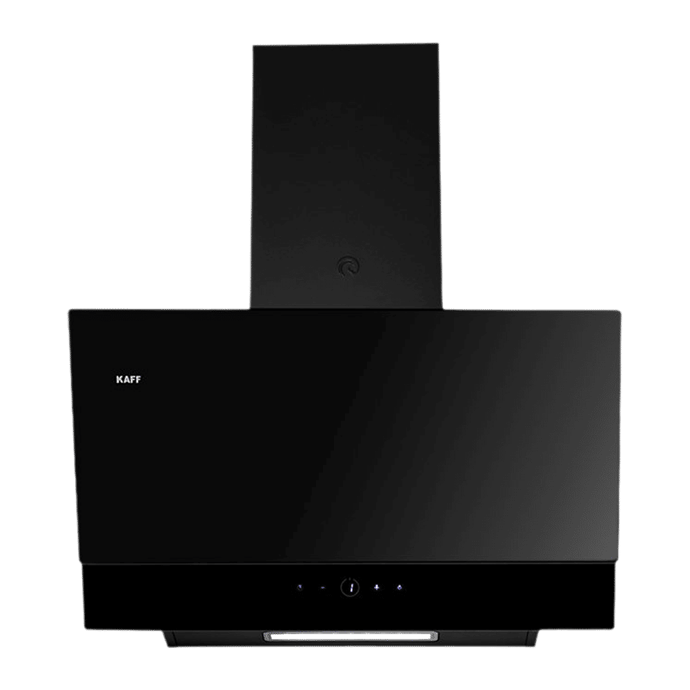 KAFF NOVA SV 60cm 1000m3/hr Ducted Wall Mounted Chimney with O Touch Control (Black)_1
