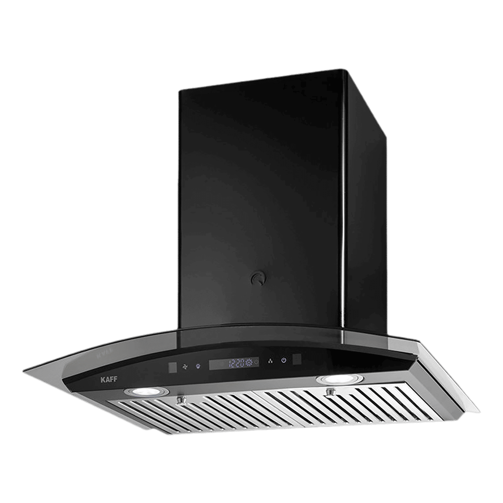 KAFF OPEC TX DHC 60cm 1180m3/hr Ducted Auto Clean Wall Mounted Chimney with Digital Display (Black)_15