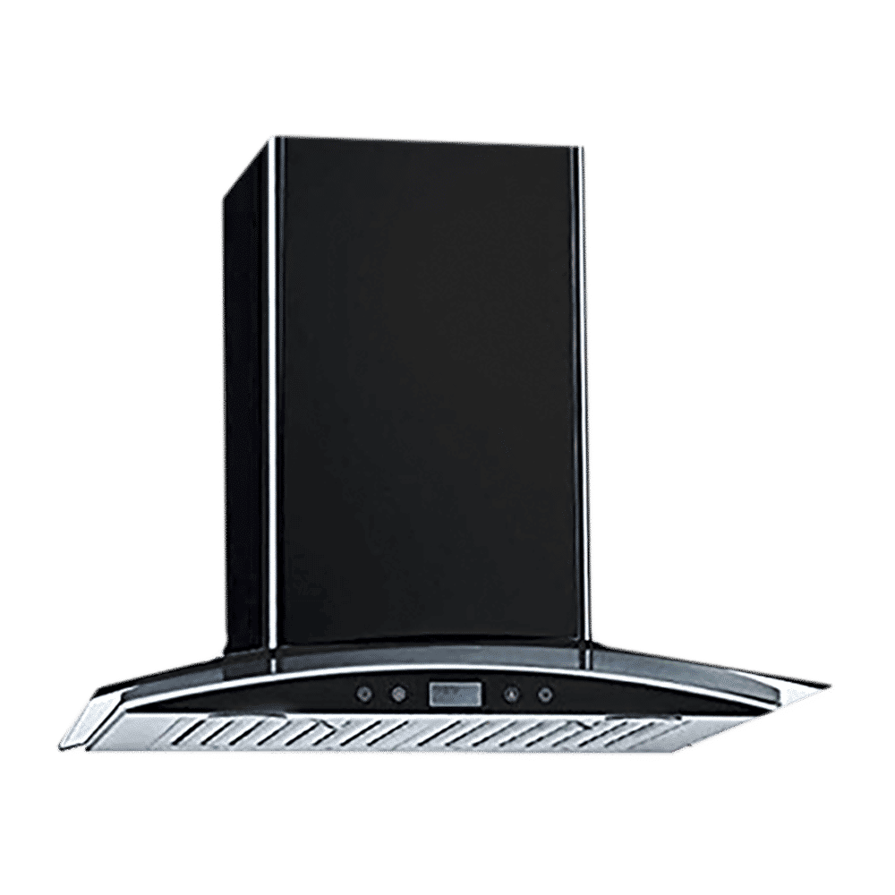 KAFF OPEC TX DHC 60cm 1180m3/hr Ducted Auto Clean Wall Mounted Chimney with Digital Display (Black)_4