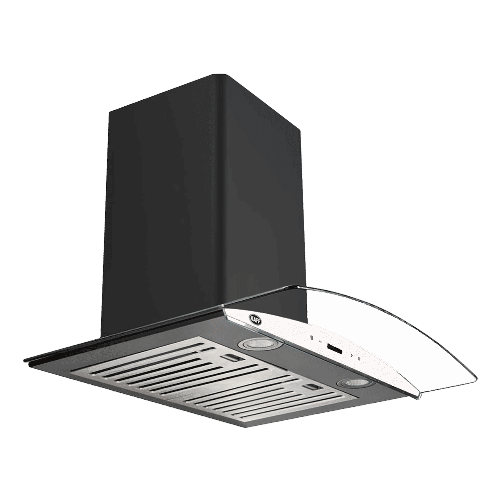 KAFF OPEC TX DHC 60cm 1180m3/hr Ducted Auto Clean Wall Mounted Chimney with Digital Display (Black)_6