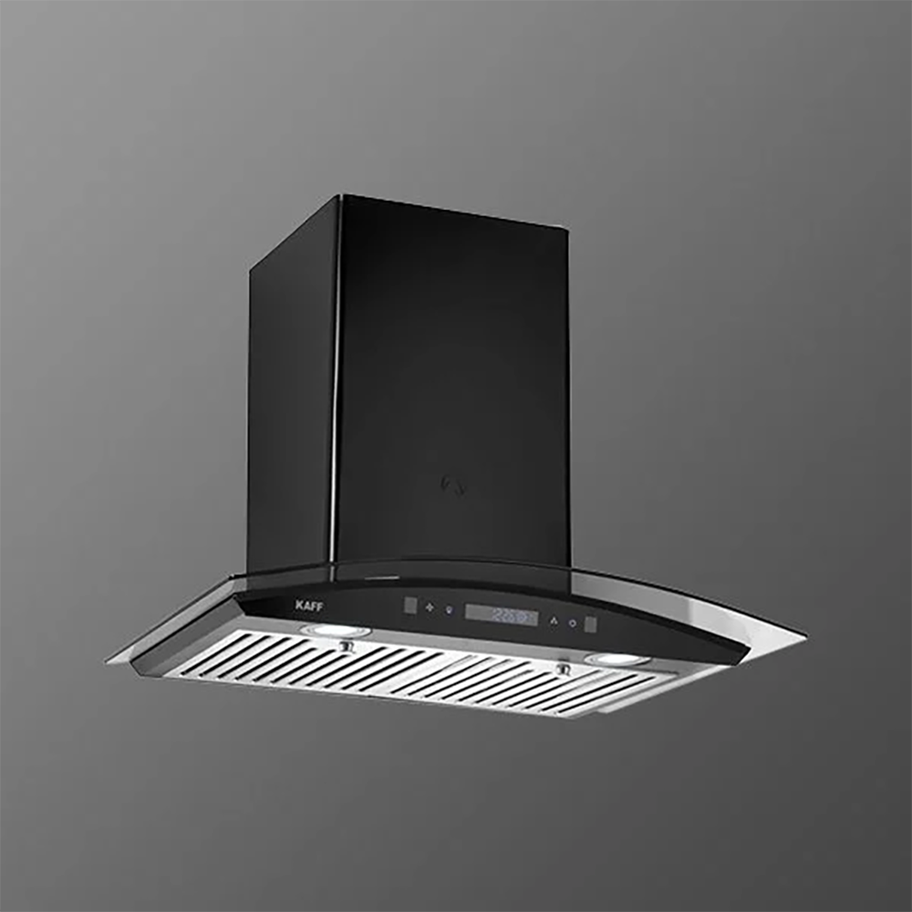 KAFF OPEC TX DHC 90cm 1180m3/hr Ducted Auto Clean Wall Mounted Chimney with Digital Display (Black)_11