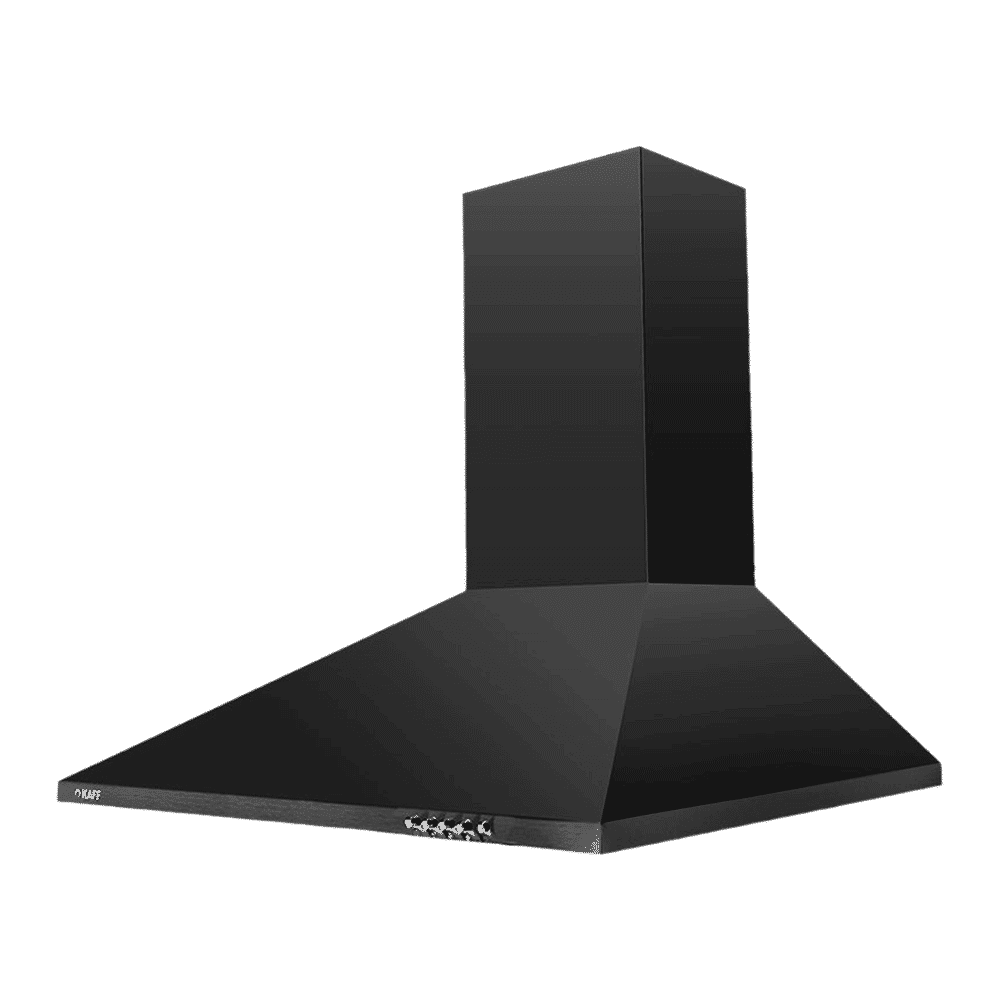 KAFF BASE LX BL 60cm 700m3/hr Ducted Wall Mounted Chimney with Soft Push Buttons (Black)_14
