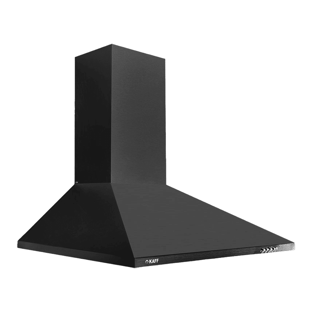 KAFF BASE LX BL 60cm 700m3/hr Ducted Wall Mounted Chimney with Soft Push Buttons (Black)_4